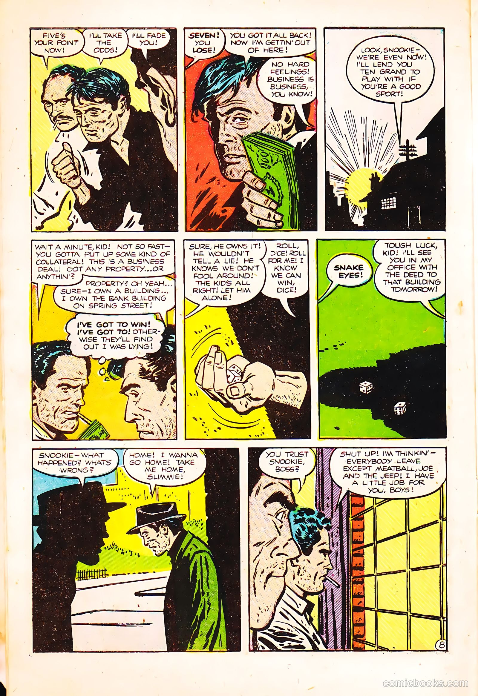 Crime Does Not Pay #132 — page 10 of 36