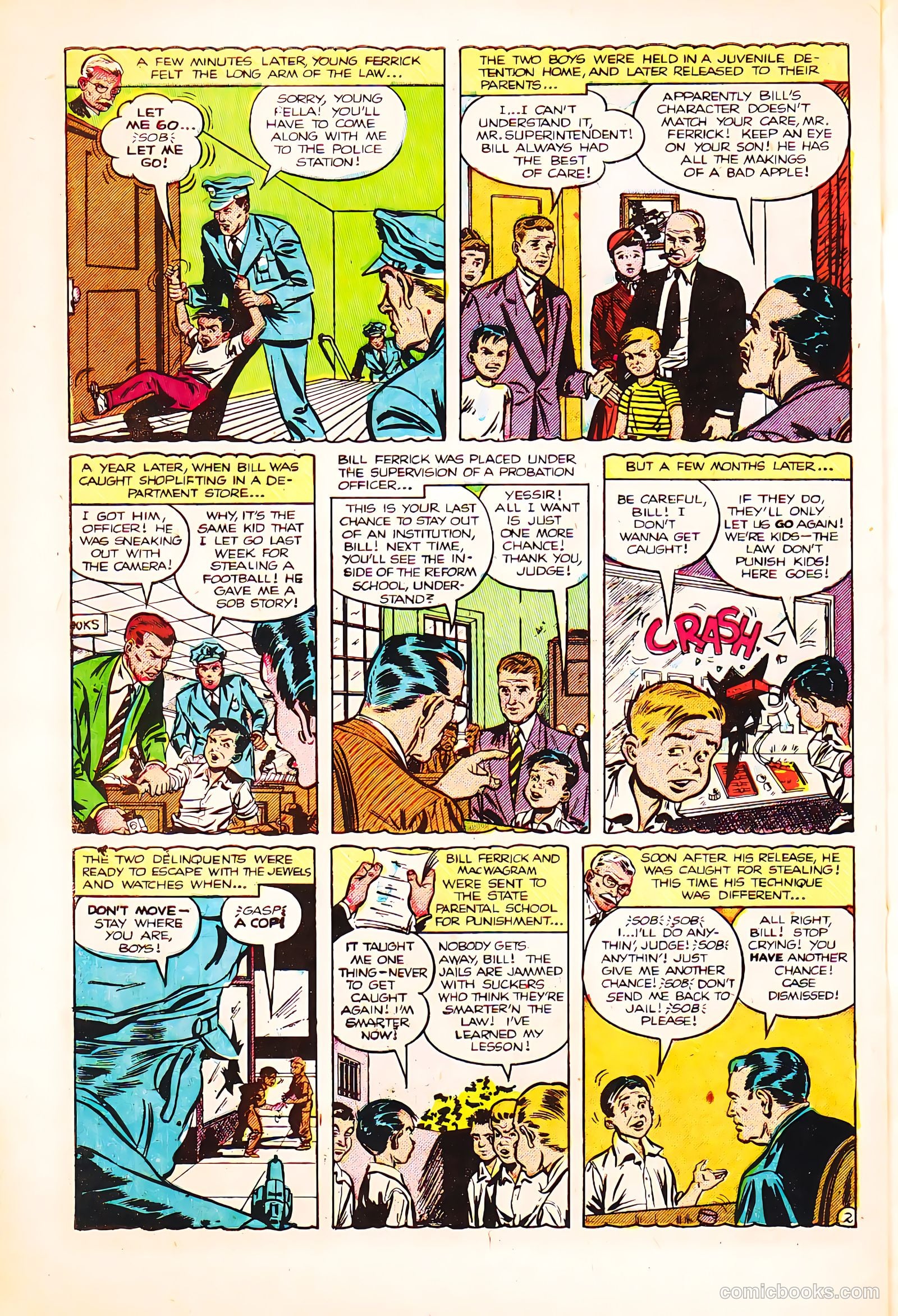 Crime Does Not Pay #132 — page 30 of 36