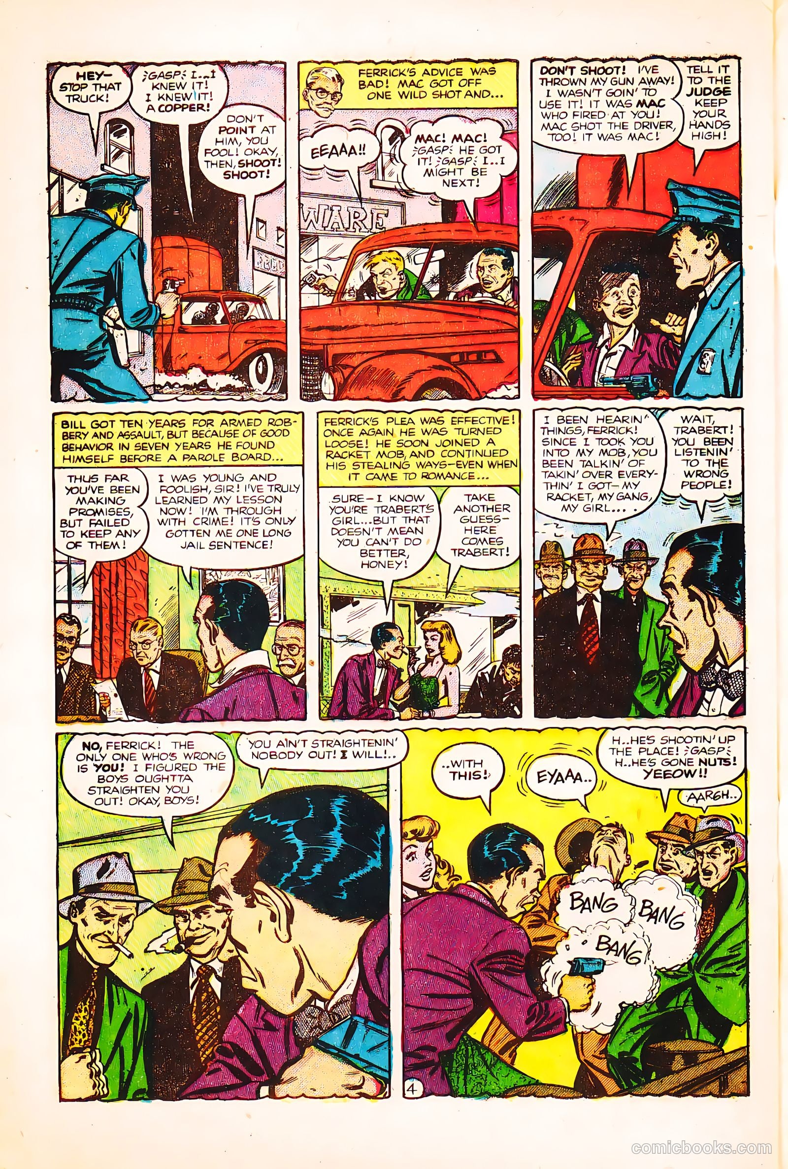 Crime Does Not Pay #132 — page 32 of 36