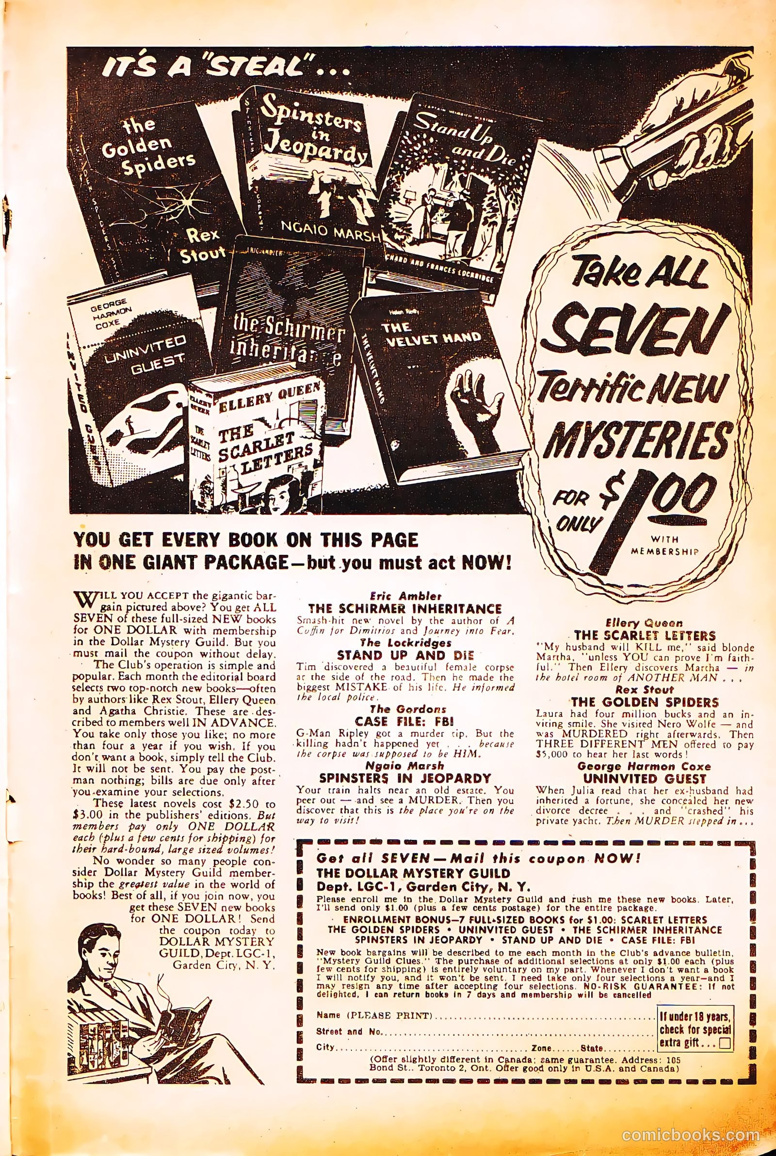 Crime Does Not Pay #132 — page 35 of 36