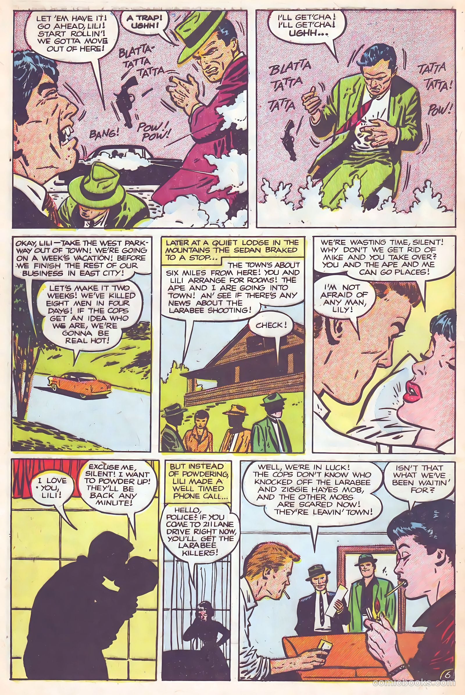 Crime Does Not Pay #133 — page 8 of 36