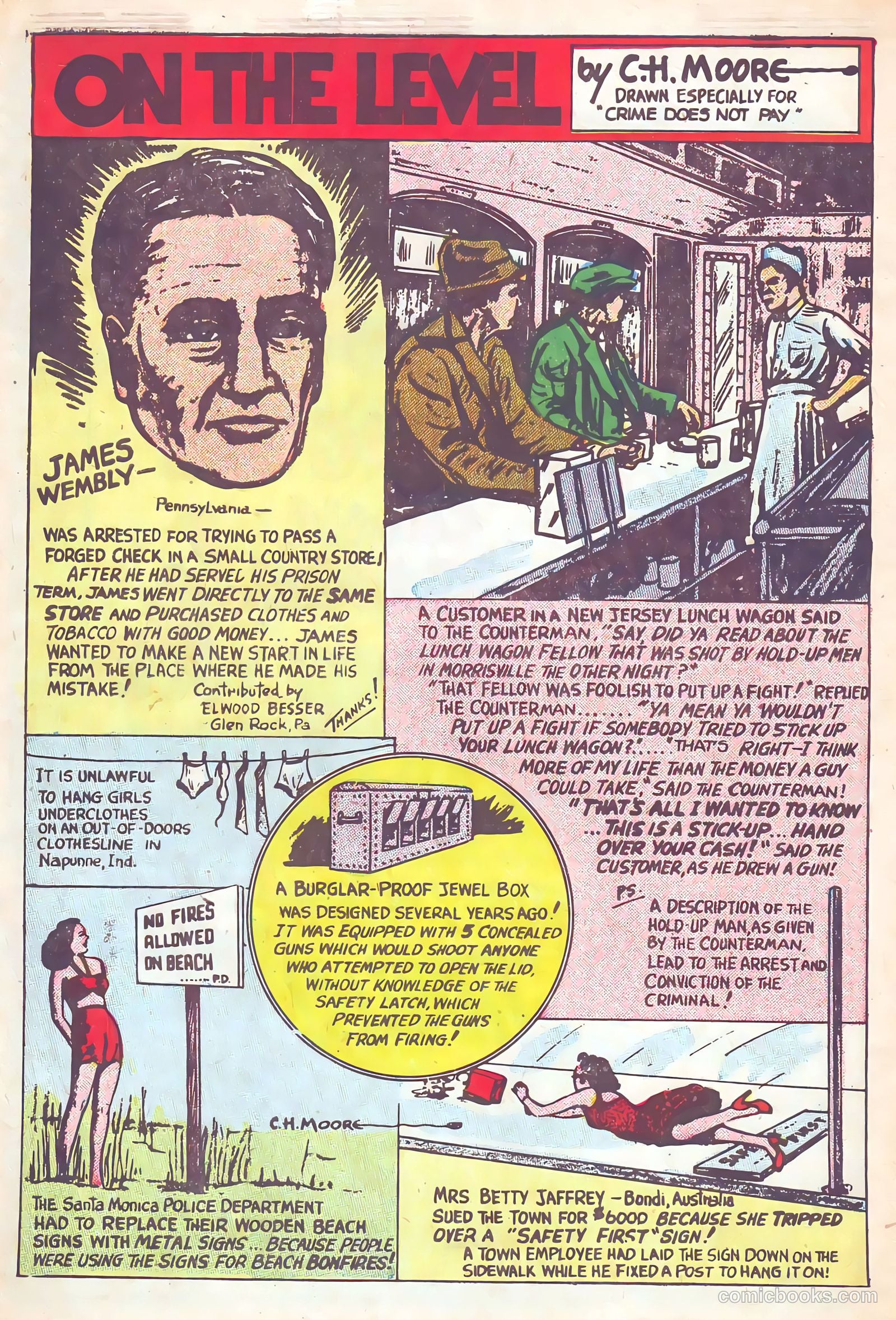Crime Does Not Pay #133 — page 34 of 36