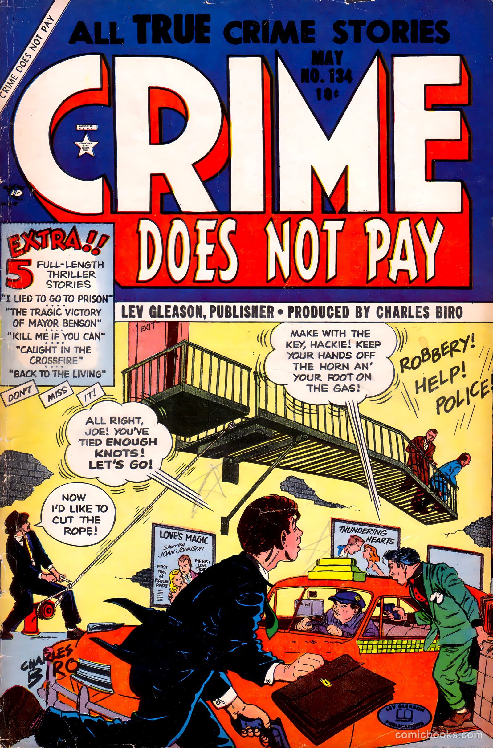 Crime Does Not Pay #134 — page 1 of 36