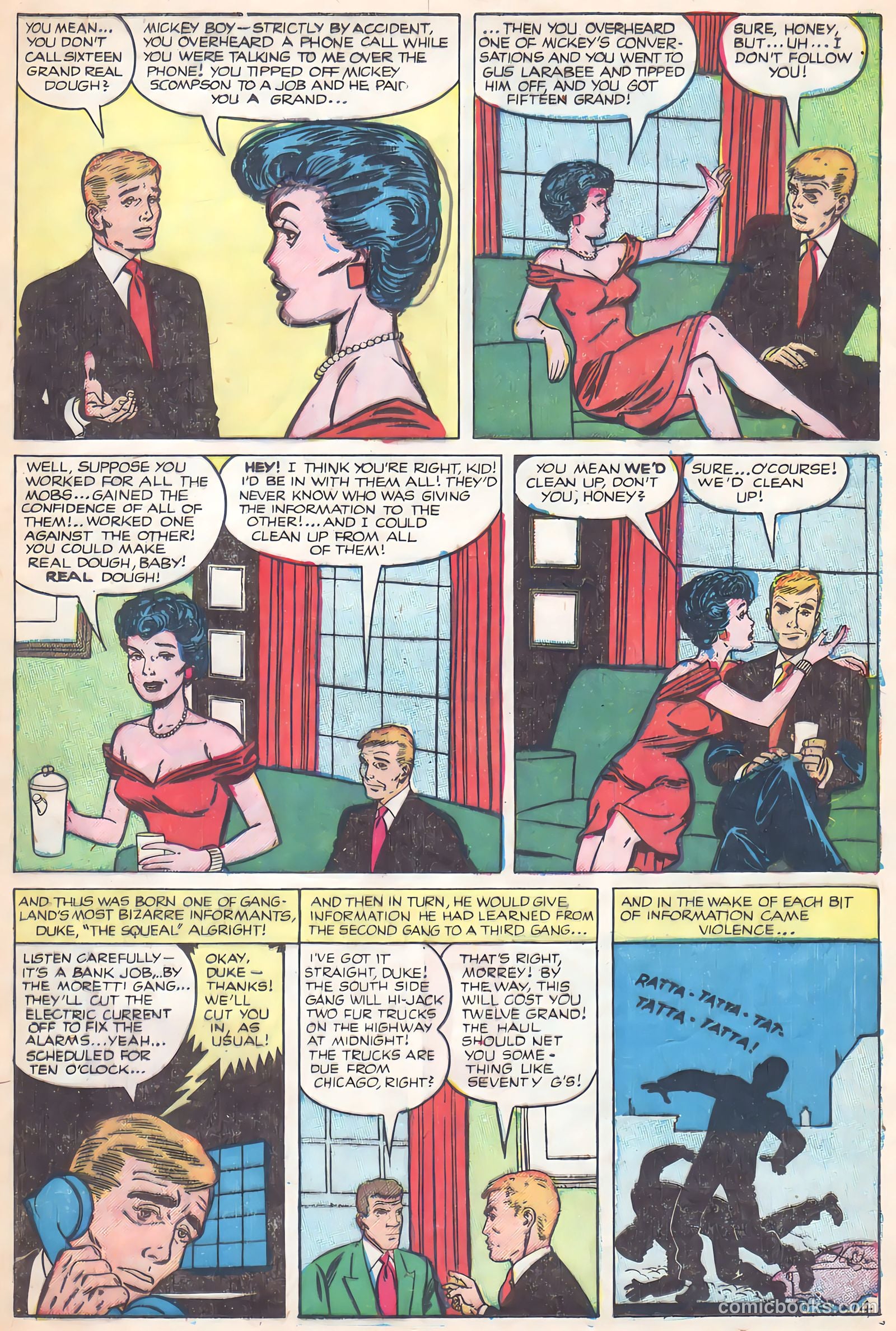 Crime Does Not Pay #134 — page 25 of 36