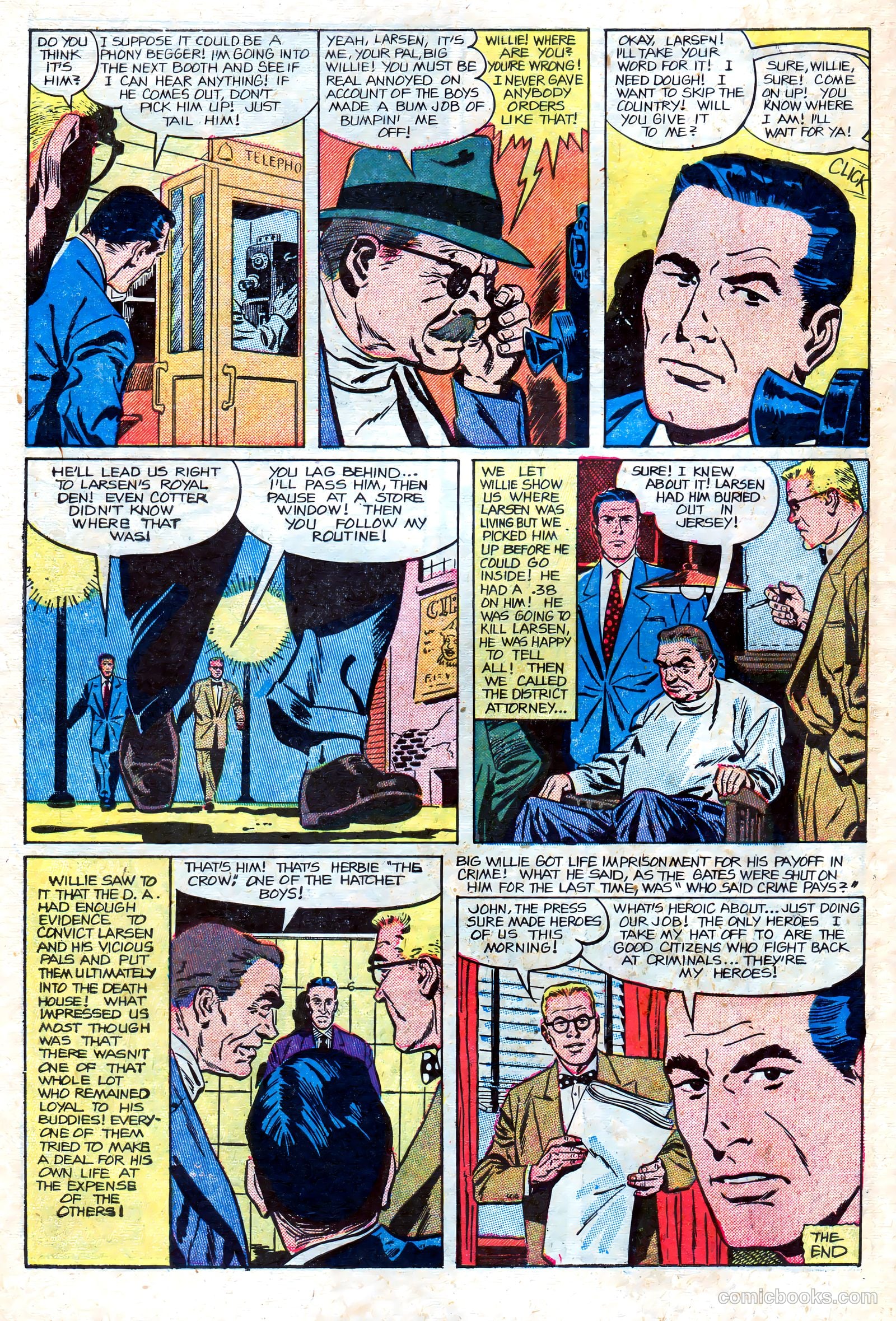 Crime Does Not Pay #146 — page 30 of 36