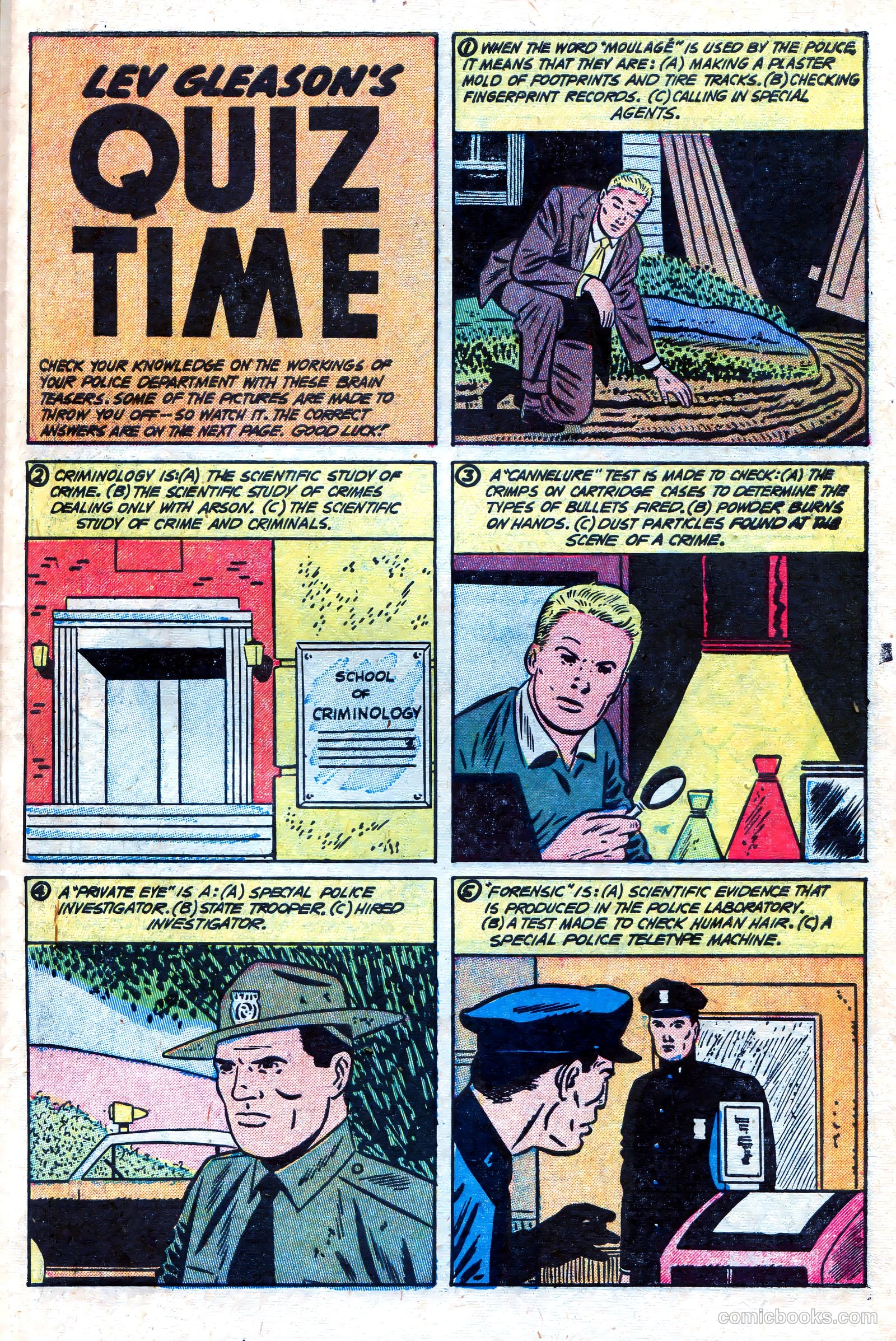 Crime Does Not Pay #146 — page 31 of 36