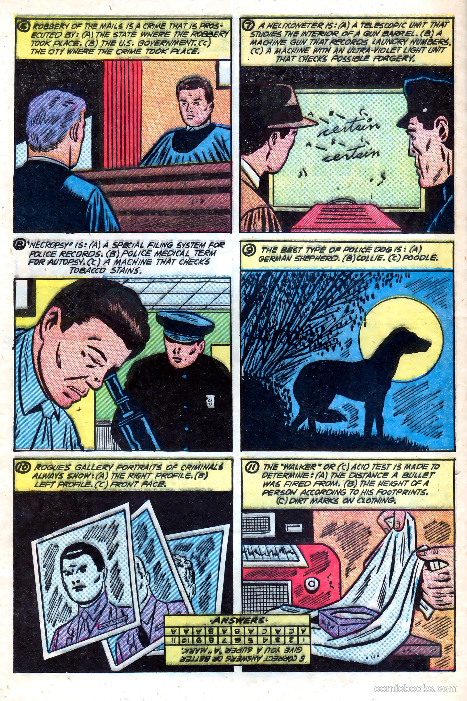 Crime Does Not Pay #146 — page 32 of 36