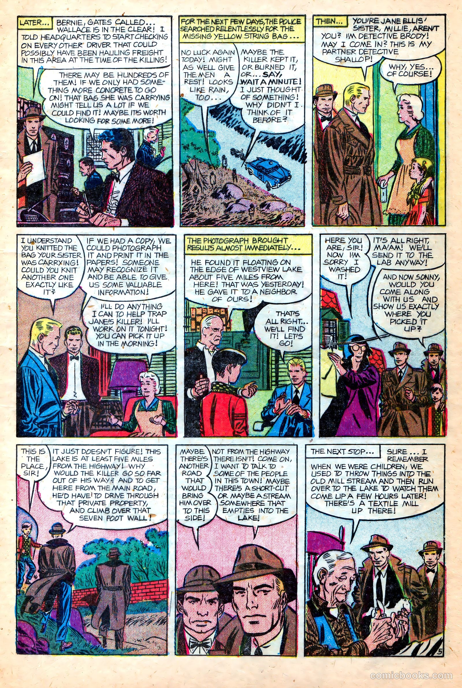 Crime Does Not Pay #147 — page 7 of 36