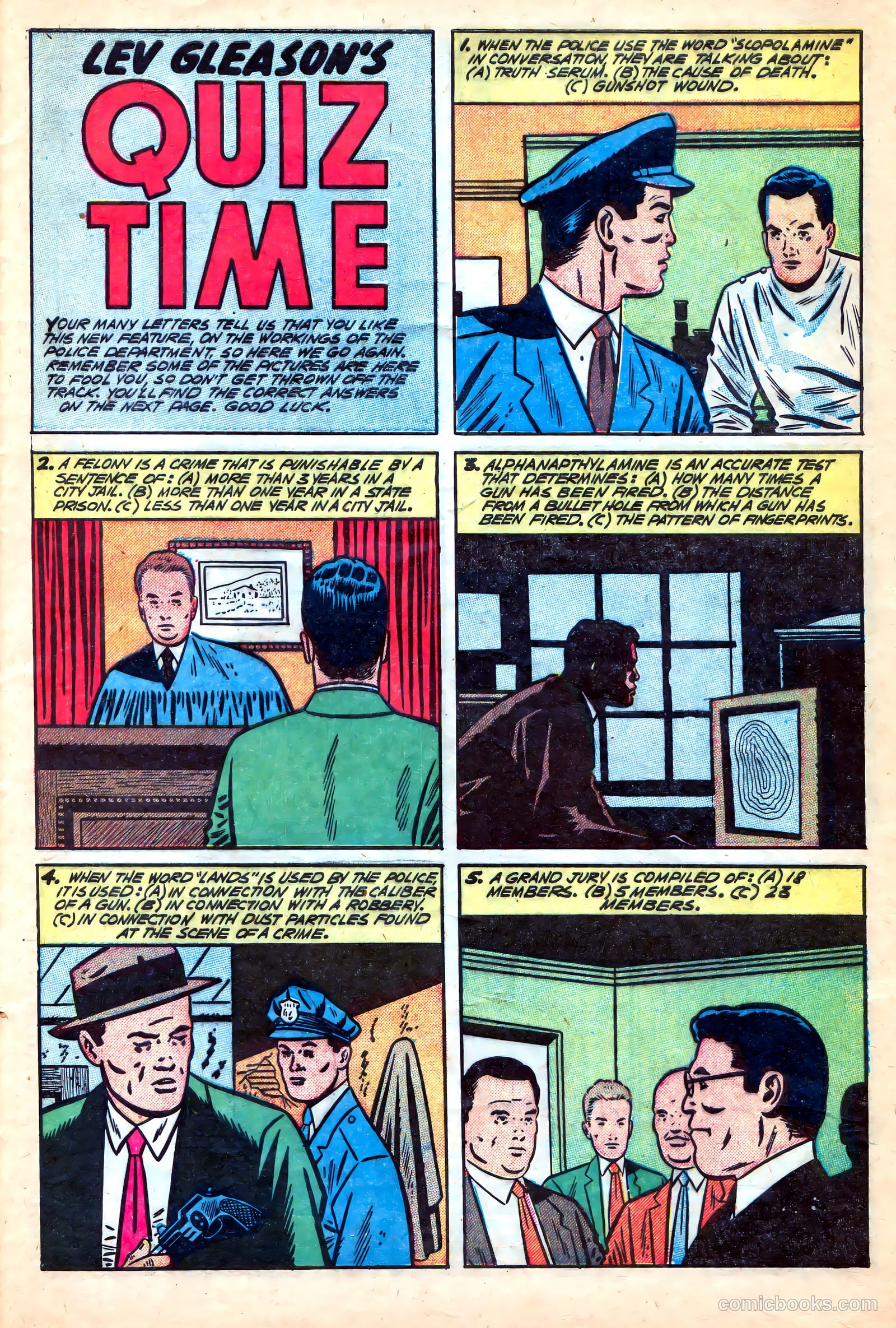 Crime Does Not Pay #147 — page 31 of 36