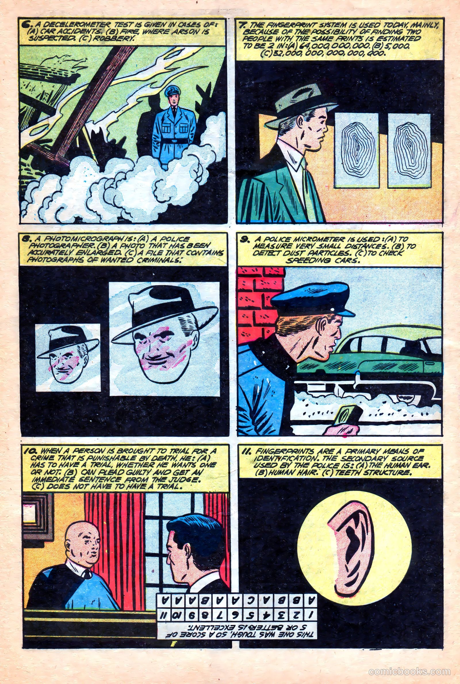 Crime Does Not Pay #147 — page 32 of 36