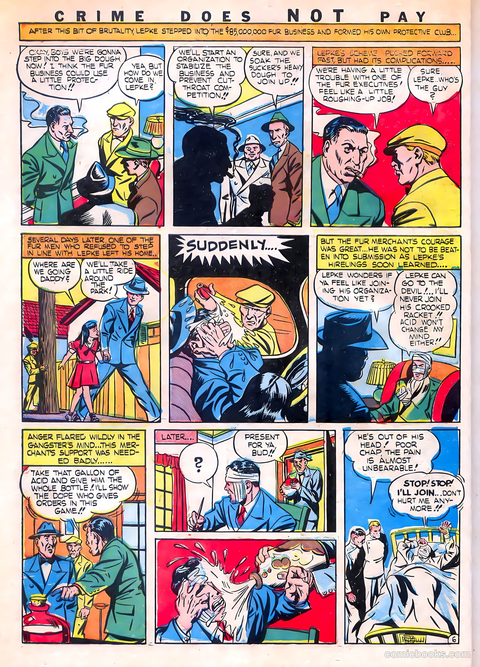 Crime Does Not Pay #22 — page 8 of 68
