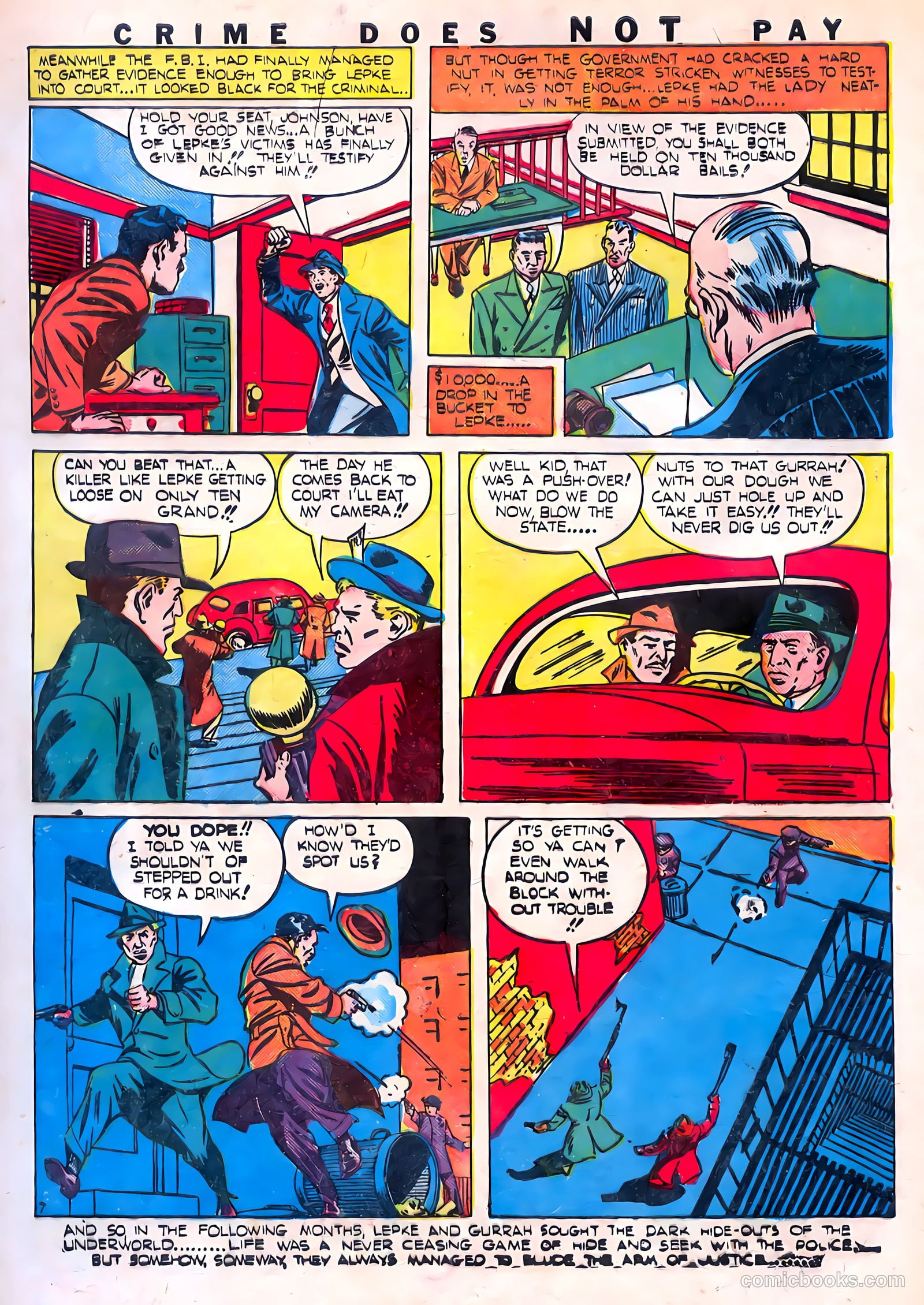 Crime Does Not Pay #22 — page 9 of 68