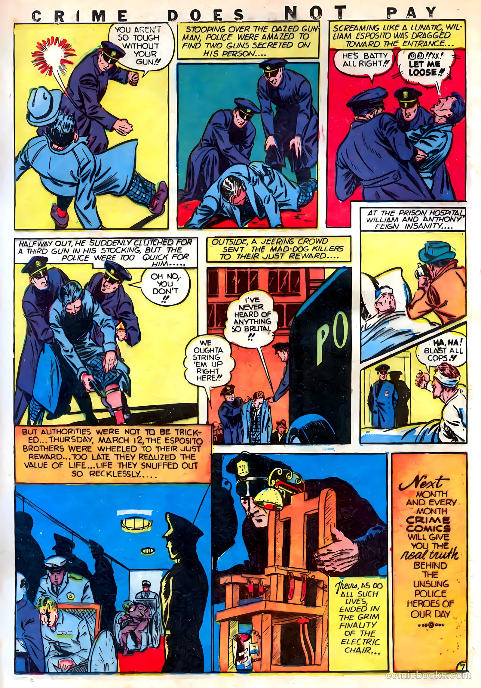 Crime Does Not Pay #22 — page 31 of 68