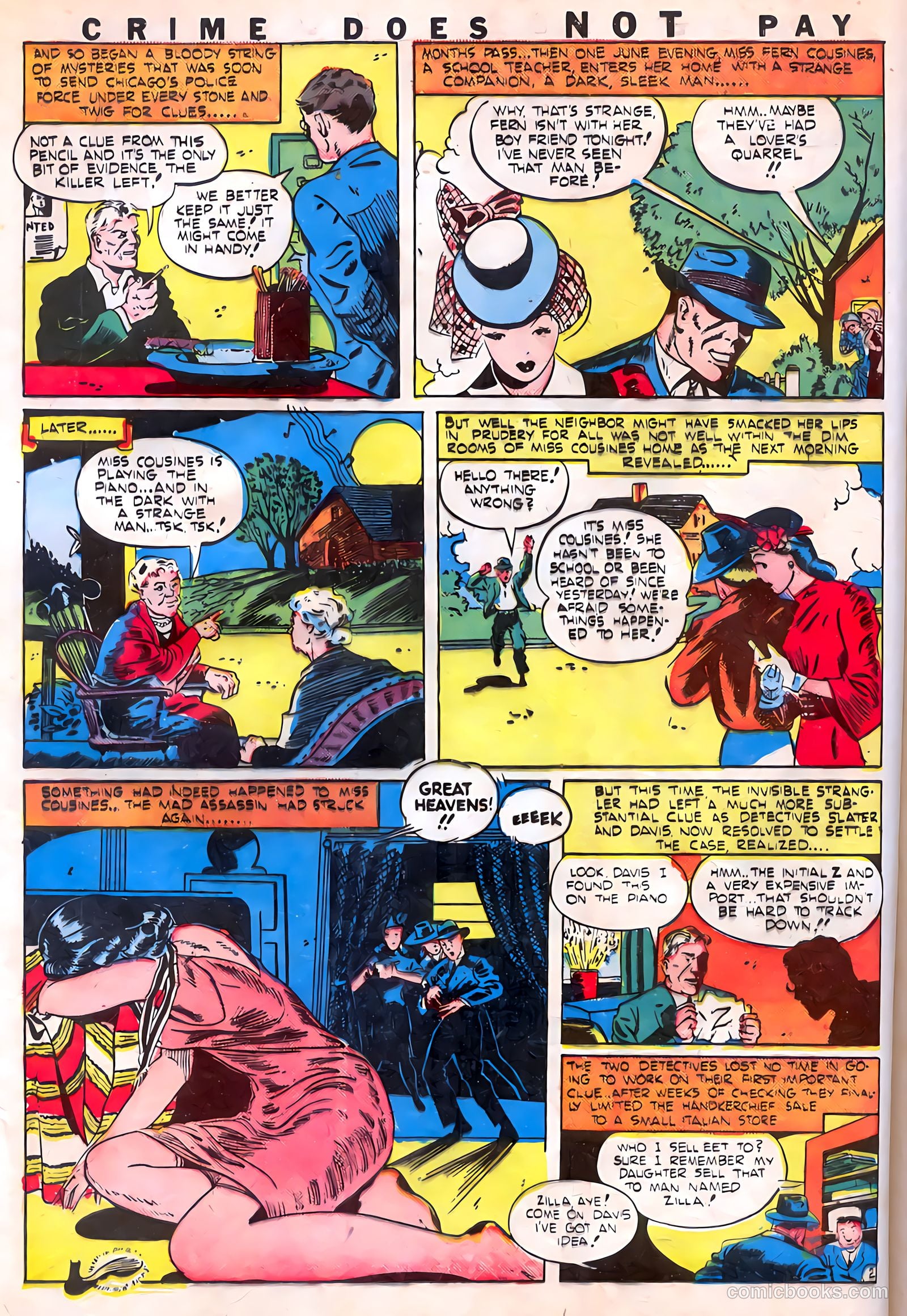 Crime Does Not Pay #22 — page 38 of 68