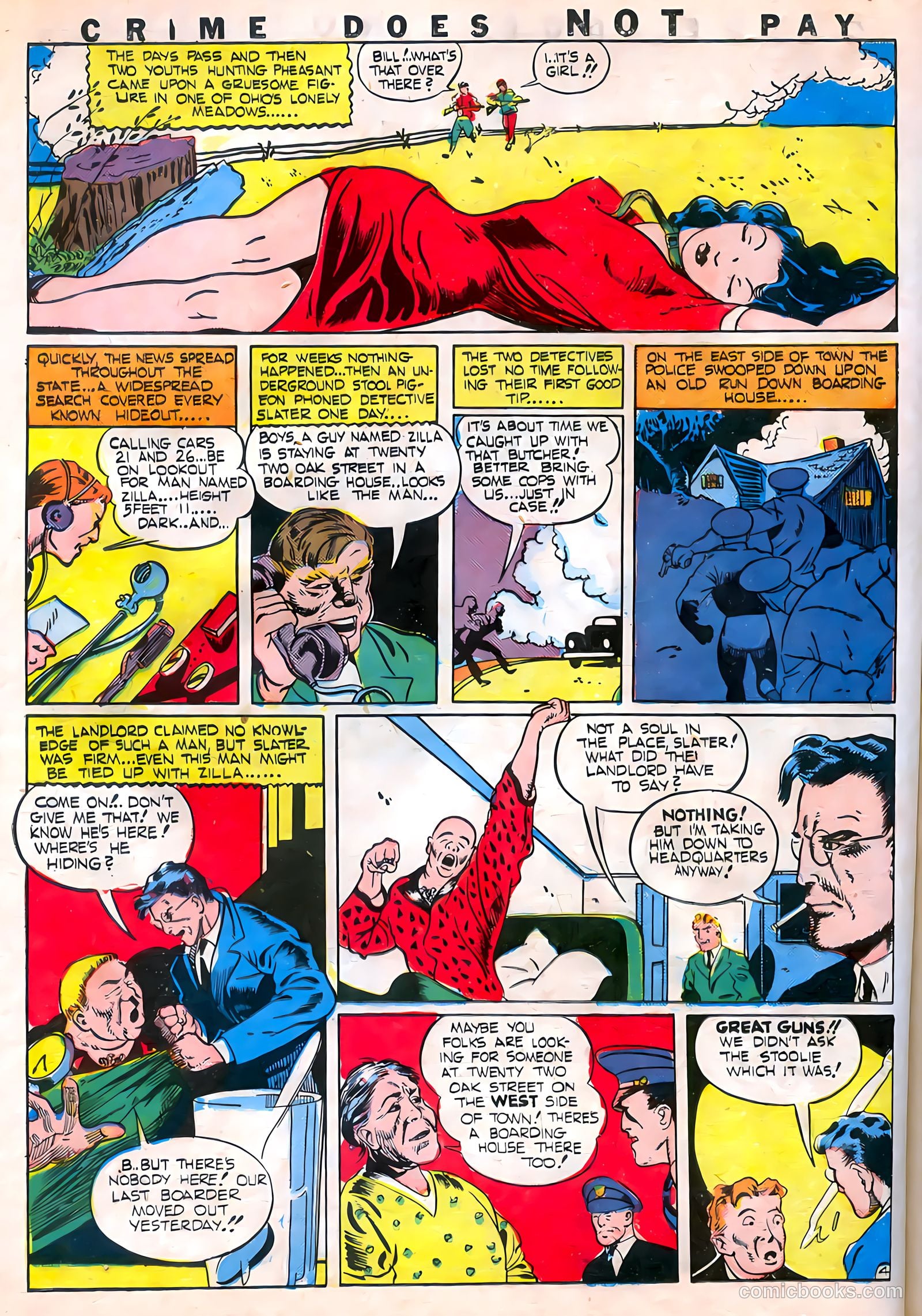 Crime Does Not Pay #22 — page 40 of 68