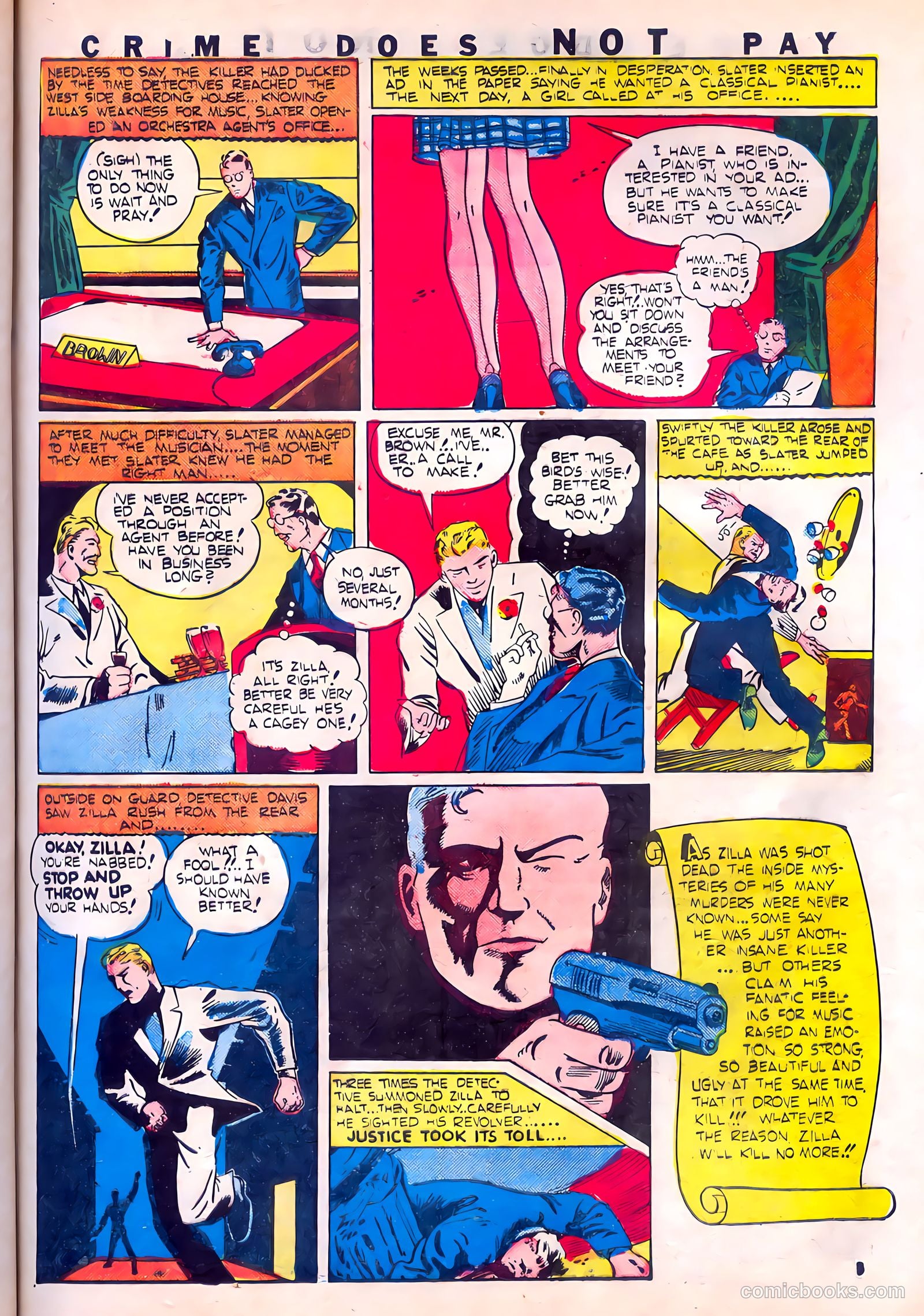 Crime Does Not Pay #22 — page 41 of 68