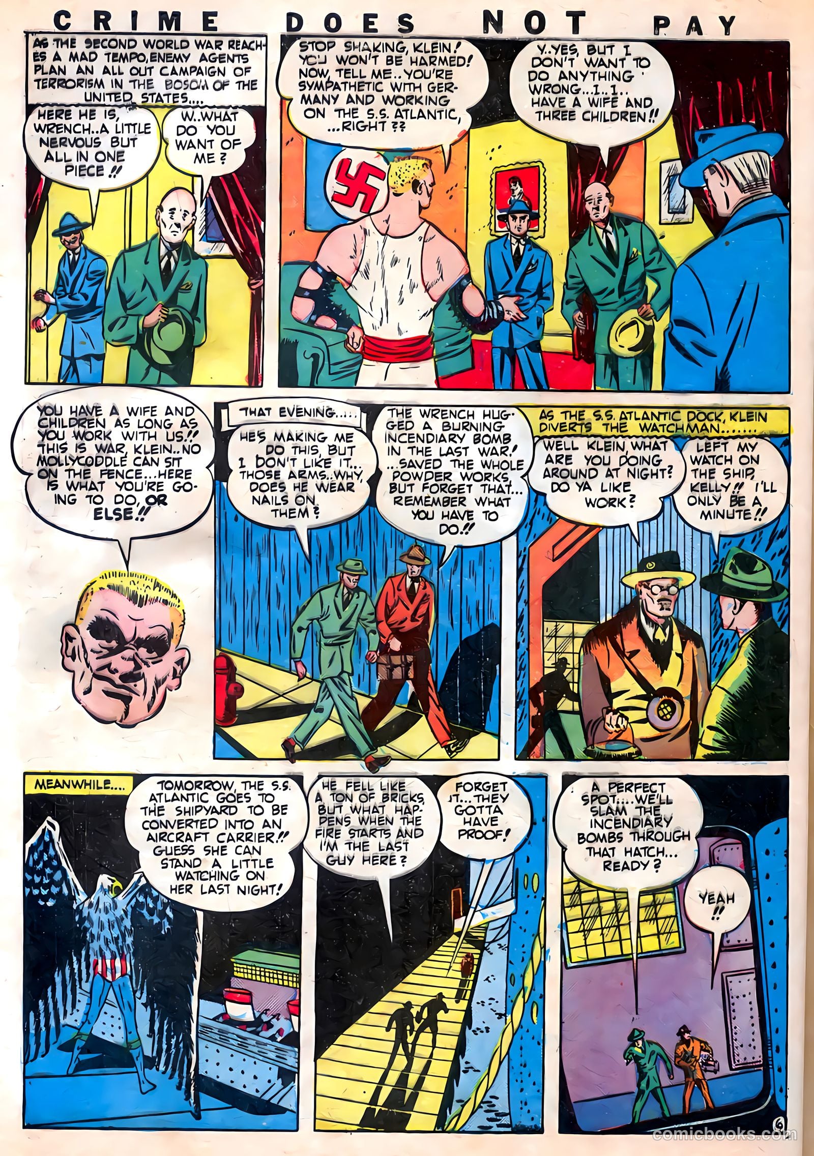 Crime Does Not Pay #22 — page 62 of 68