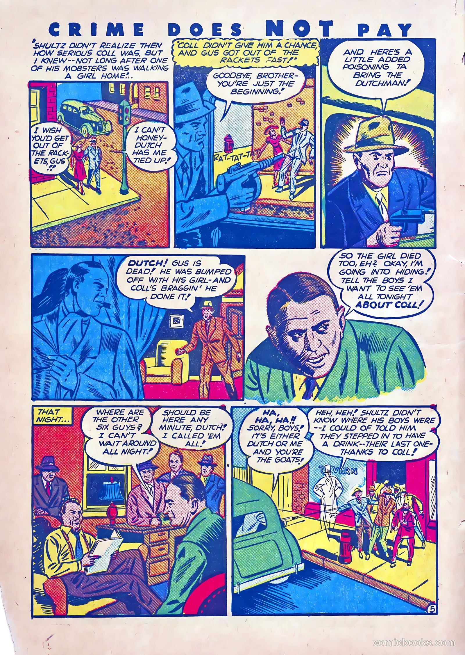 Crime Does Not Pay #25 — page 8 of 68