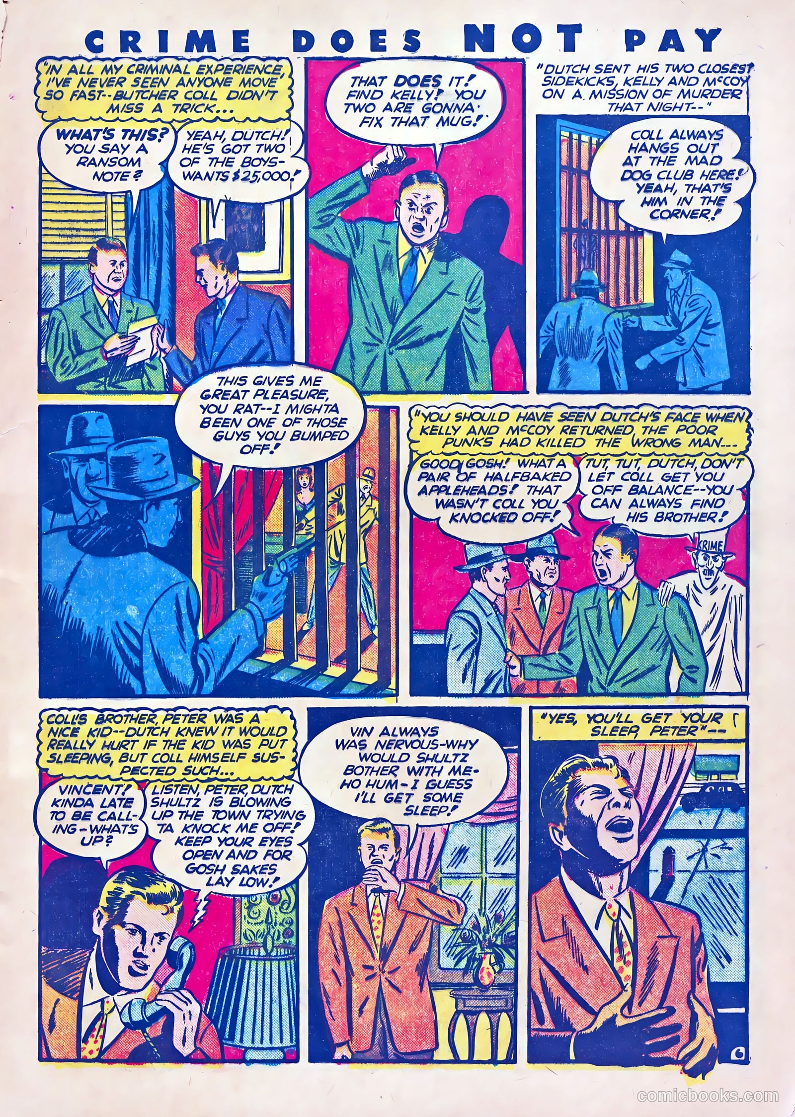 Crime Does Not Pay #25 — page 9 of 68