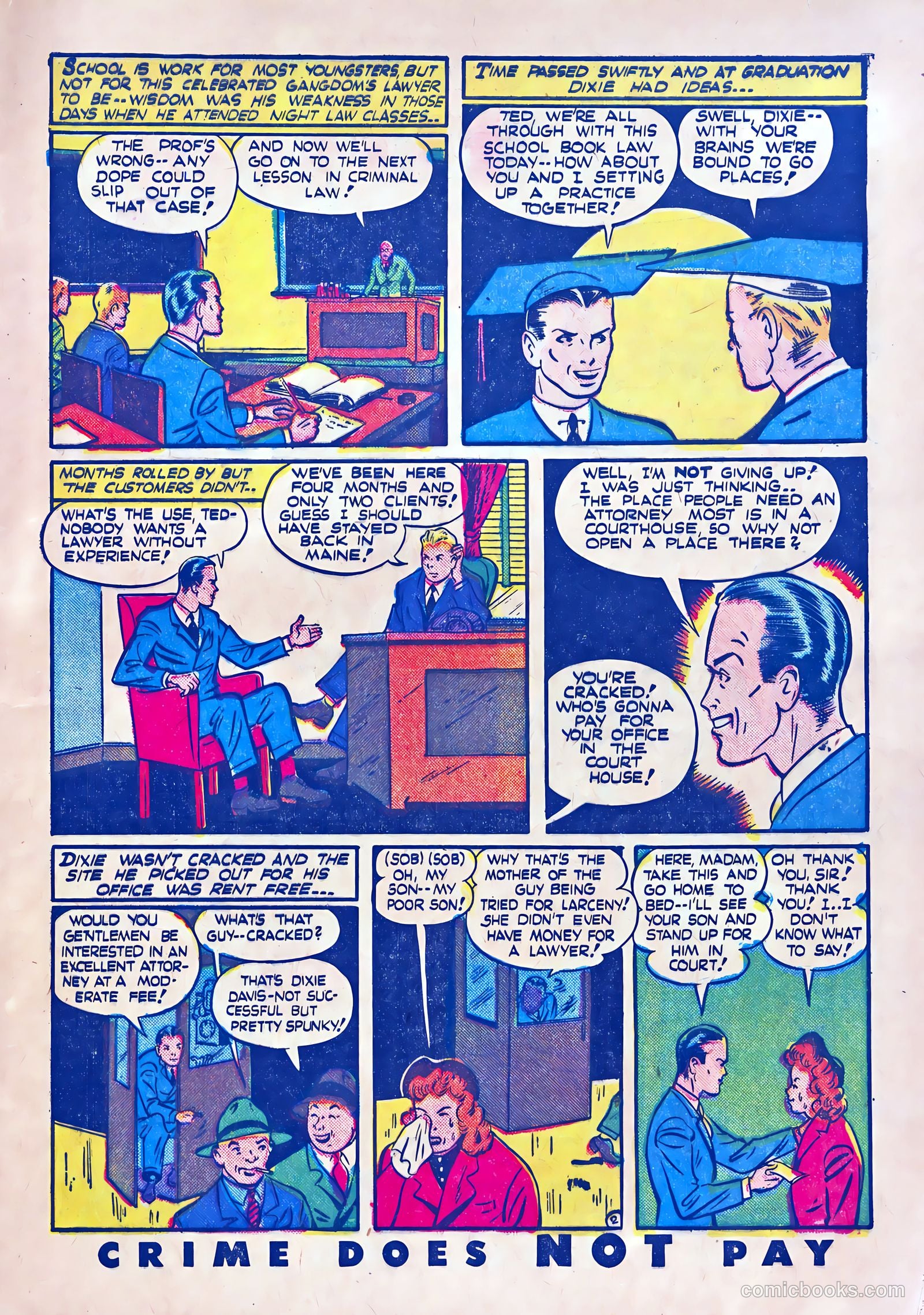 Crime Does Not Pay #25 — page 17 of 68