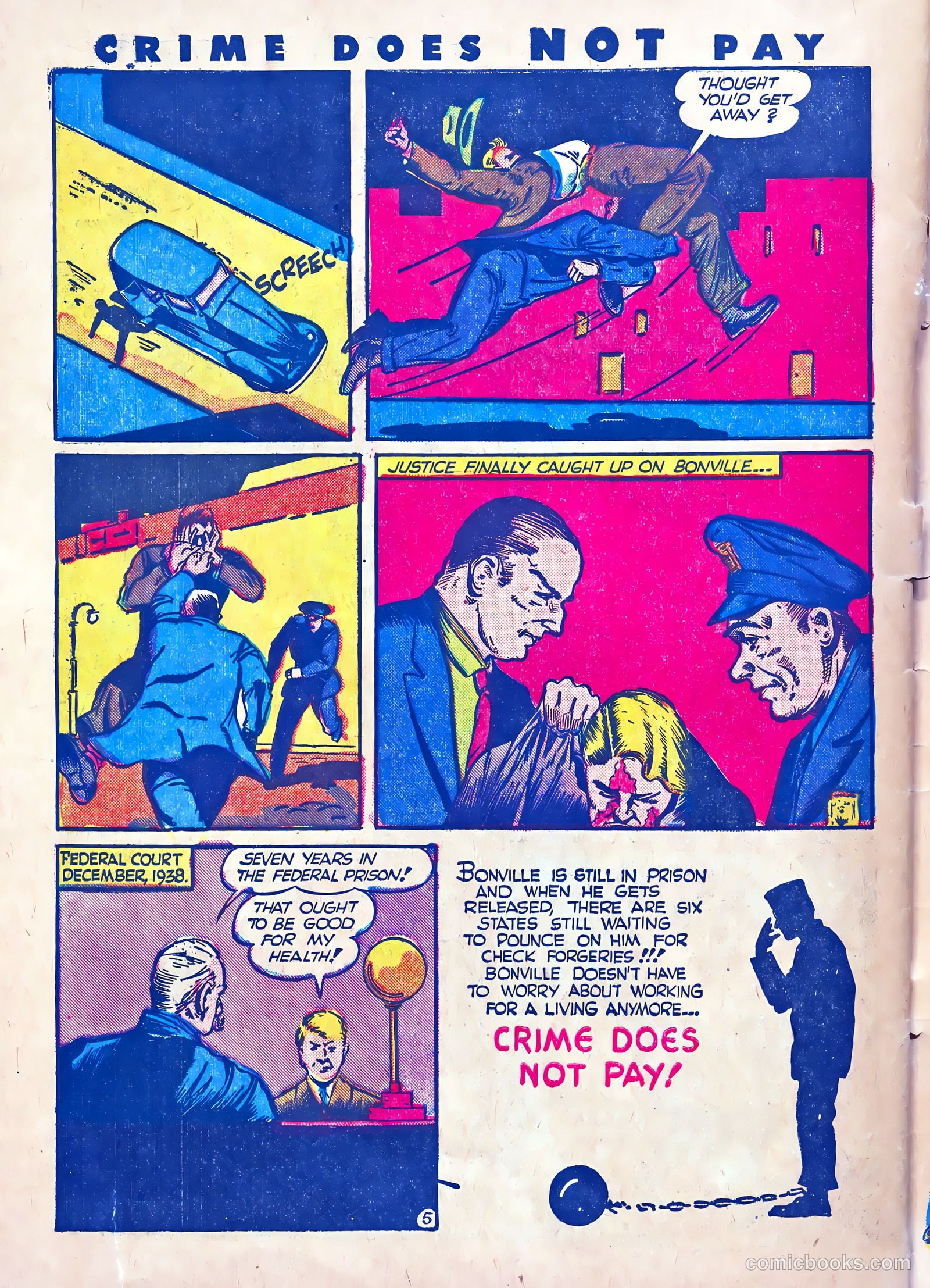 Crime Does Not Pay #25 — page 58 of 68