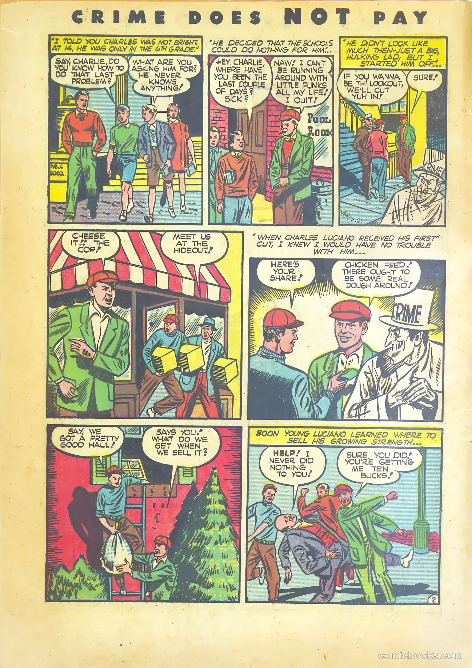 Crime Does Not Pay #26 — page 6 of 68
