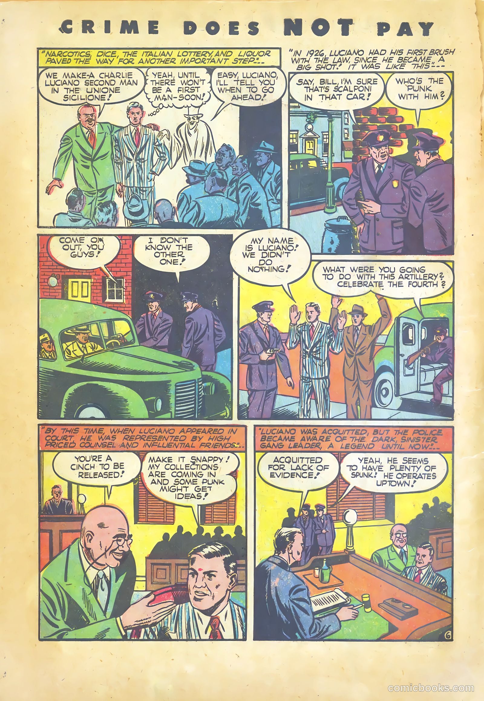 Crime Does Not Pay #26 — page 10 of 68