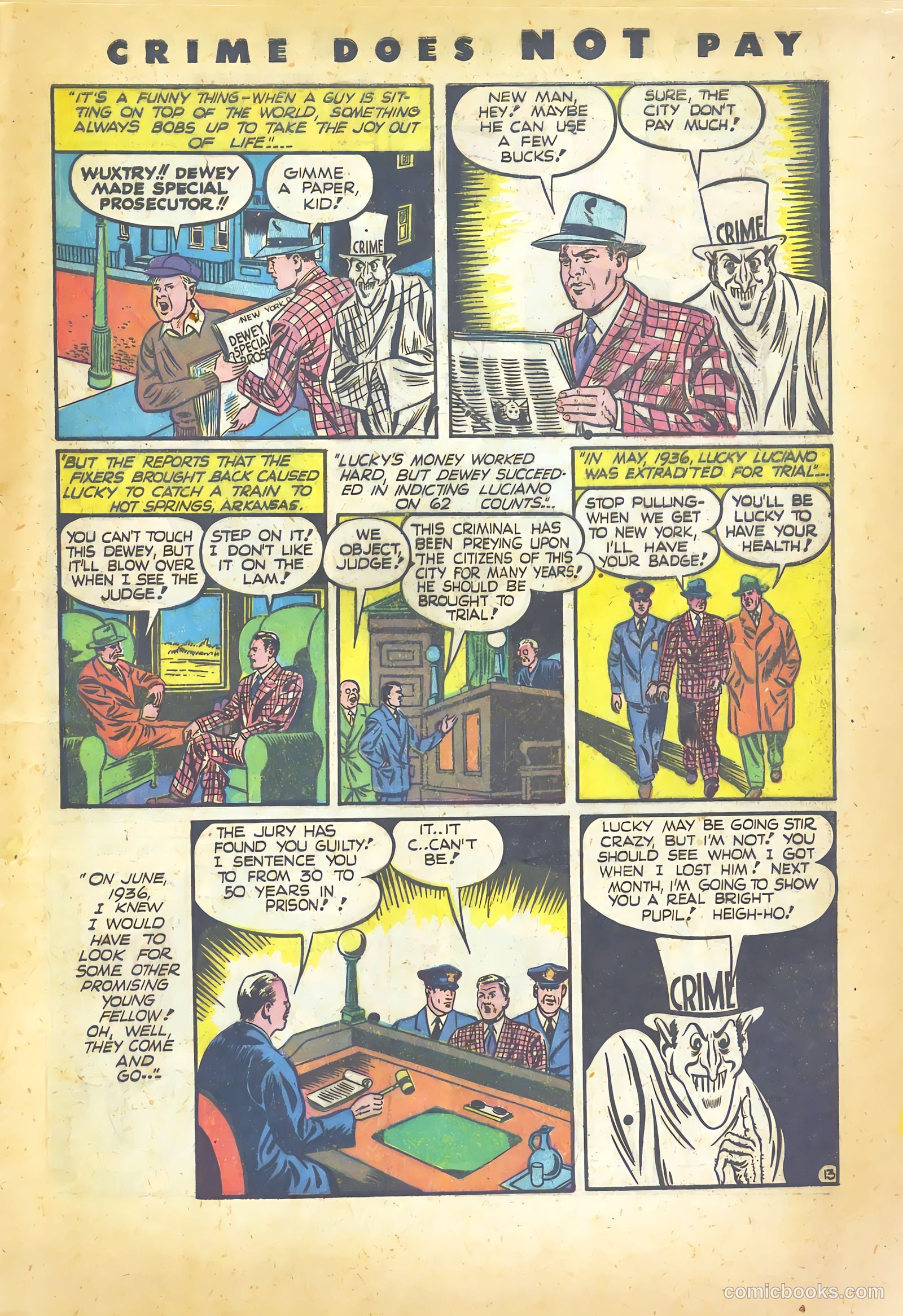 Crime Does Not Pay #26 — page 17 of 68