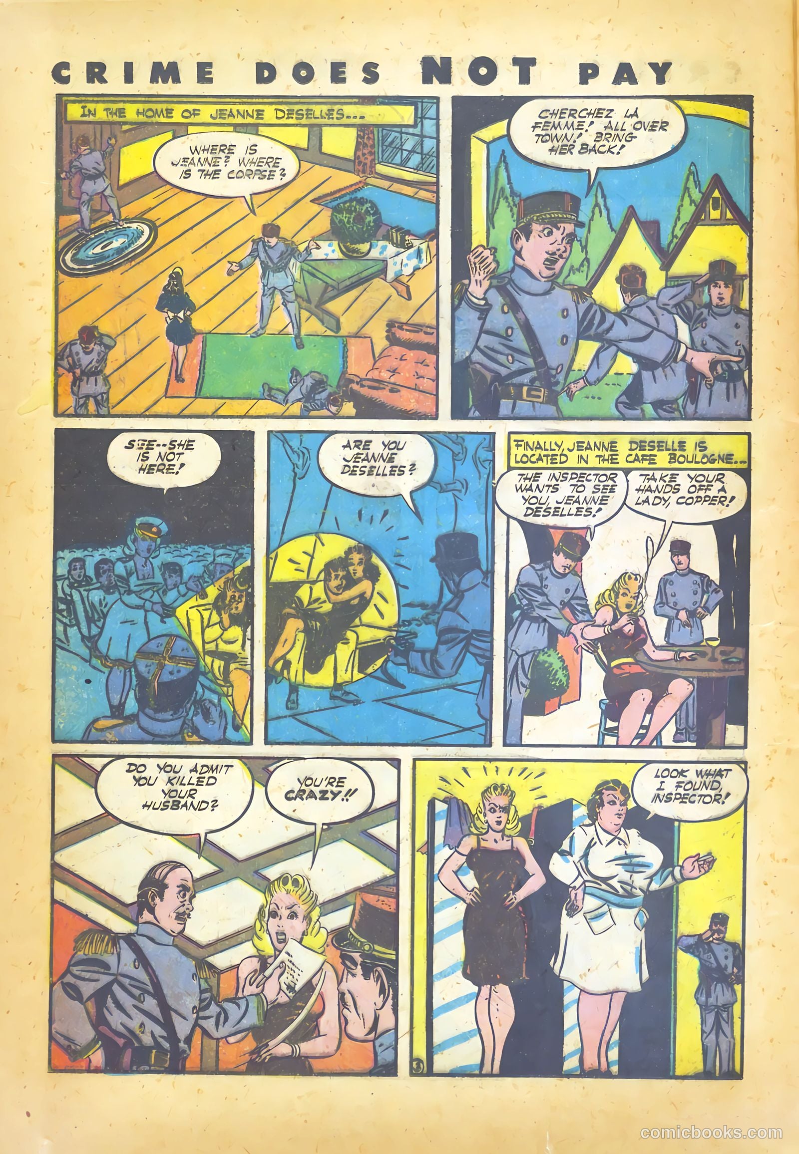 Crime Does Not Pay #26 — page 20 of 68