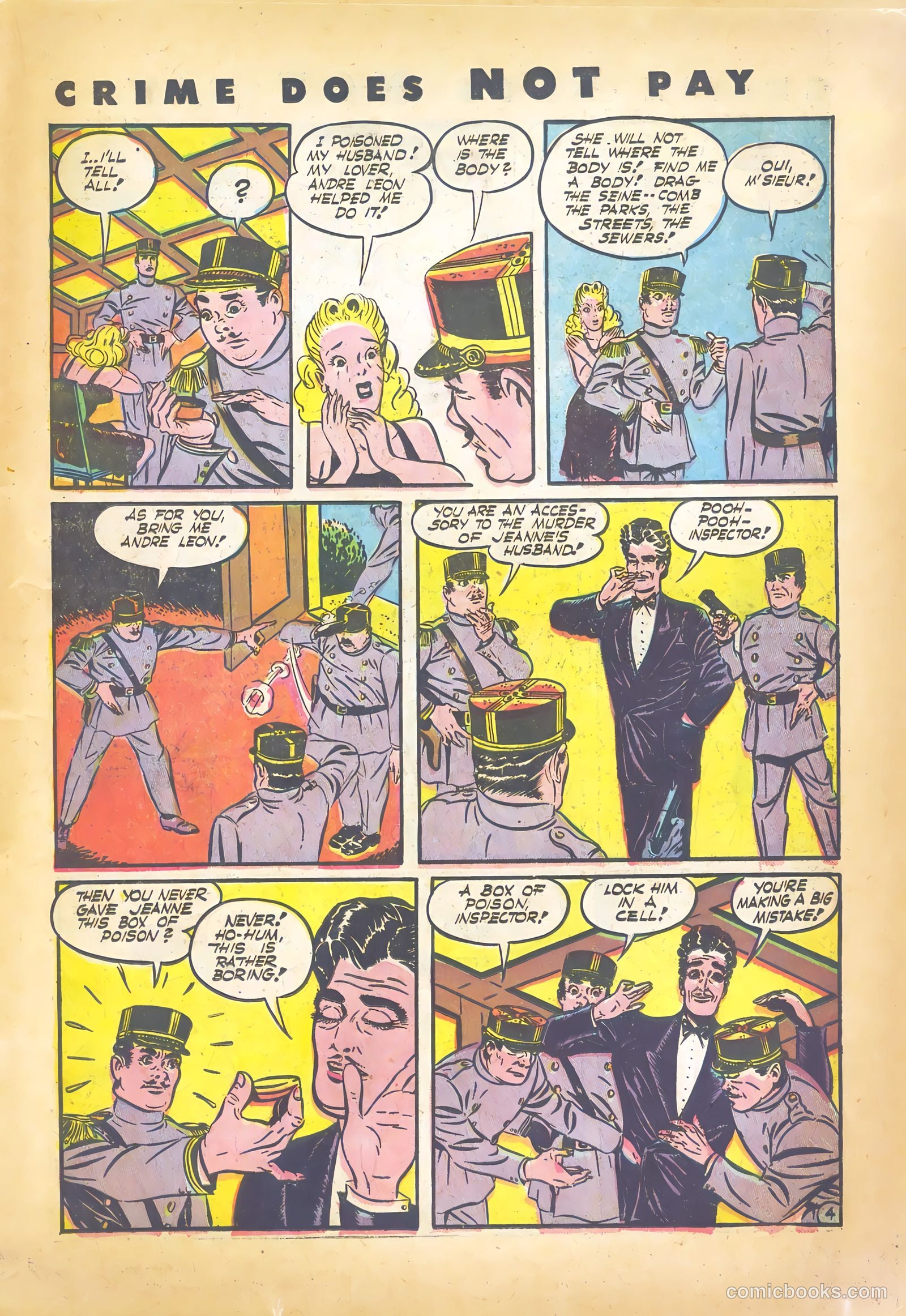 Crime Does Not Pay #26 — page 21 of 68