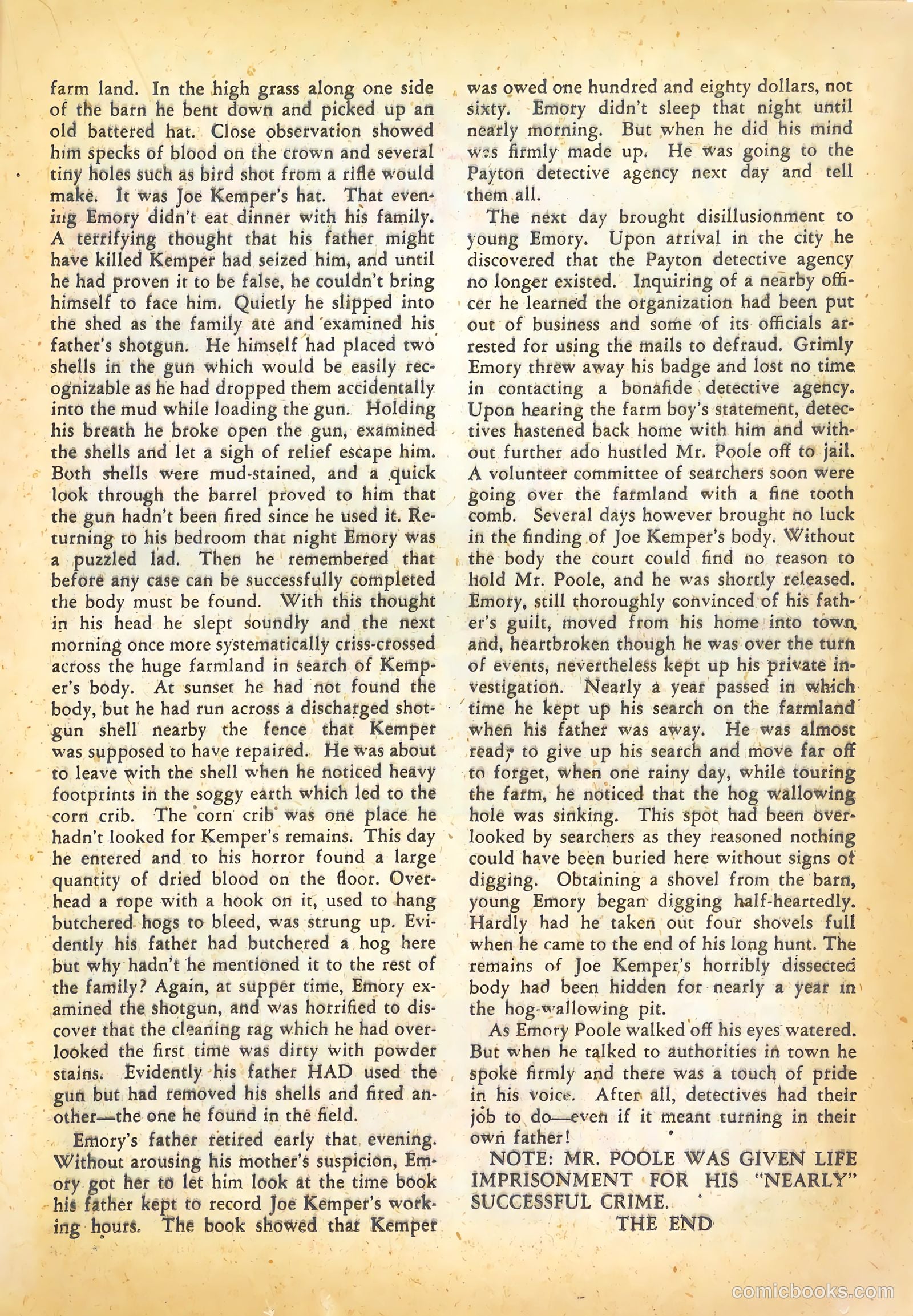 Crime Does Not Pay #26 — page 33 of 68