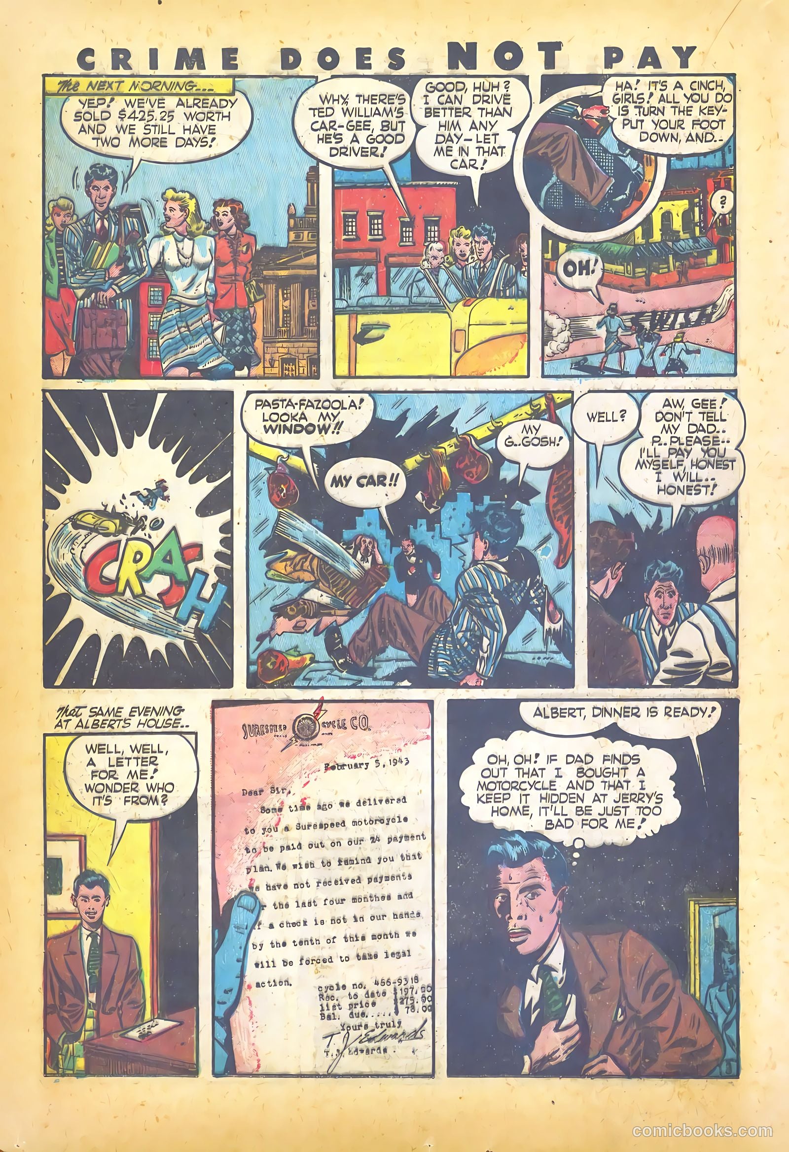 Crime Does Not Pay #26 — page 36 of 68