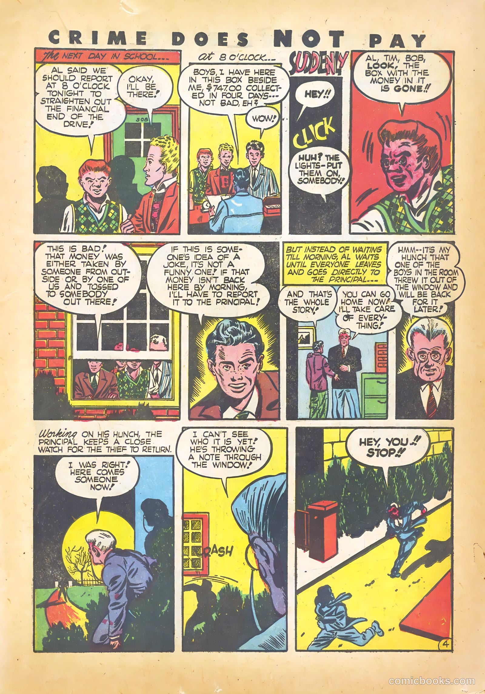 Crime Does Not Pay #26 — page 37 of 68