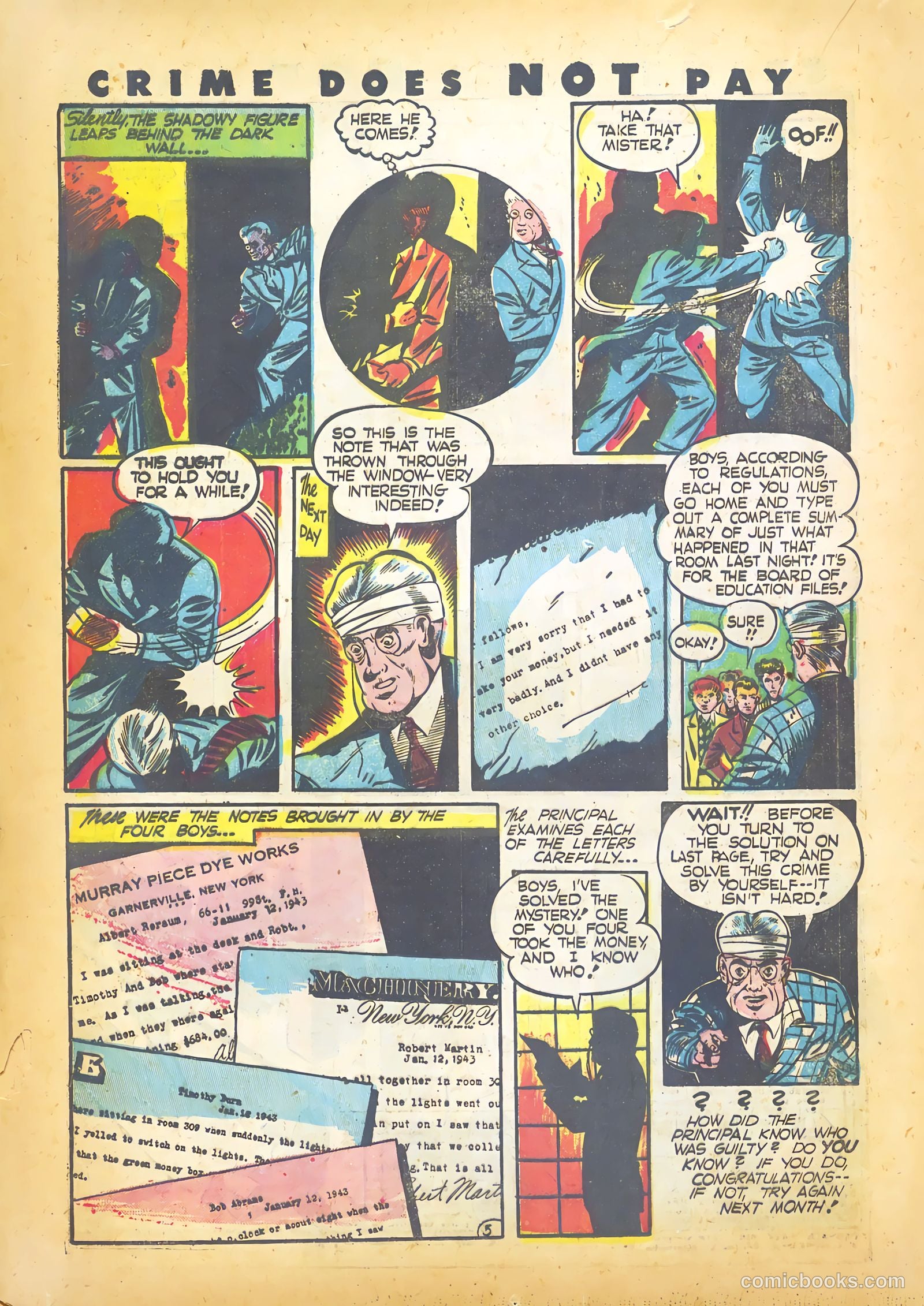 Crime Does Not Pay #26 — page 38 of 68