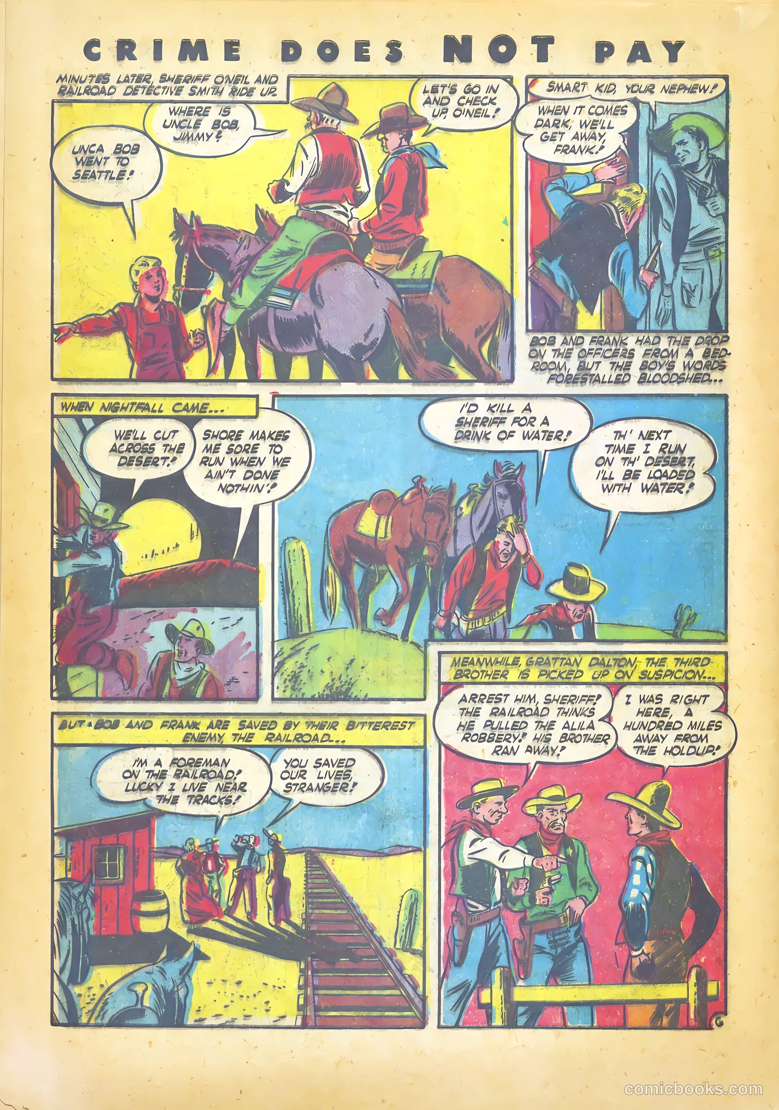 Crime Does Not Pay #26 — page 60 of 68