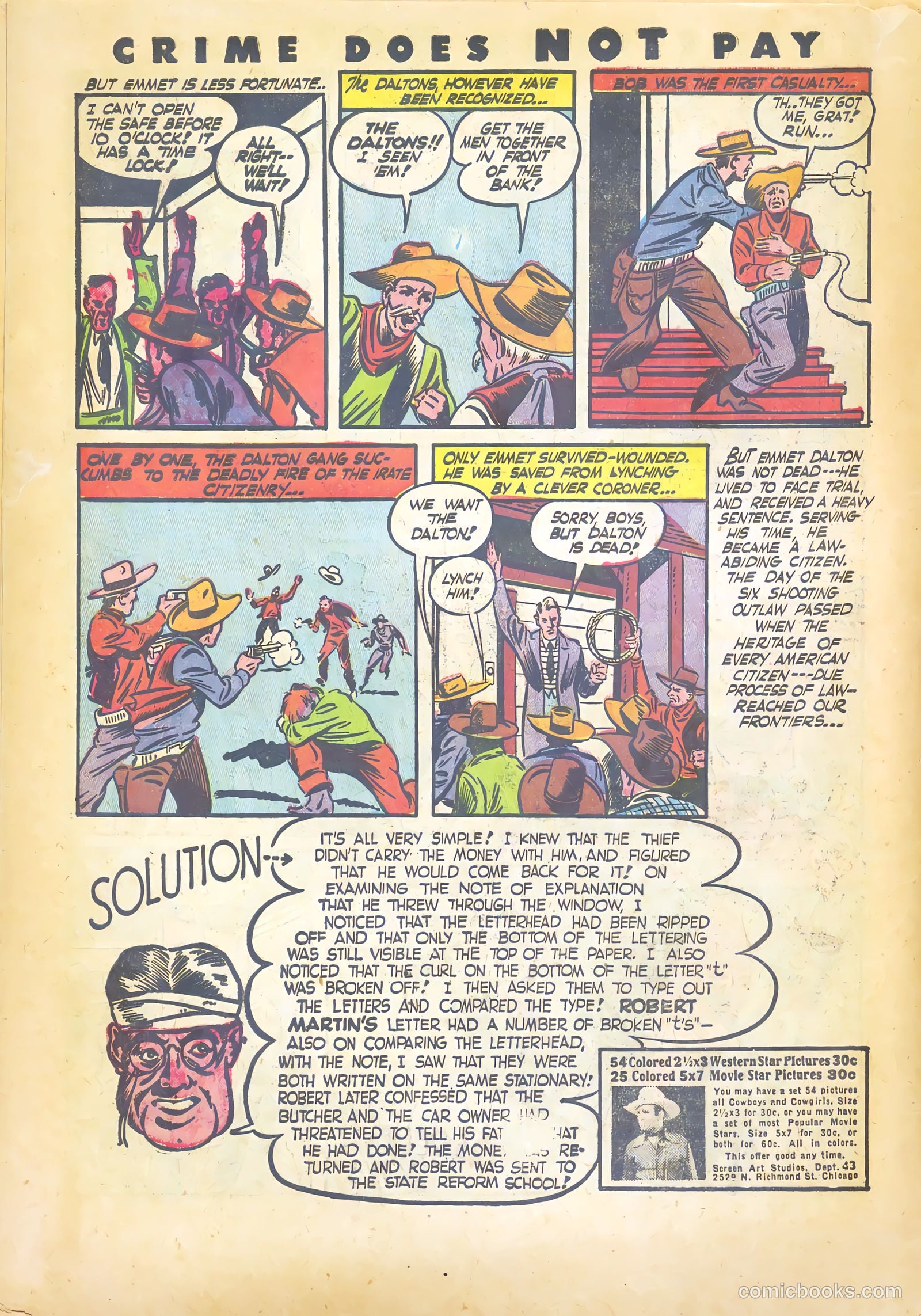 Crime Does Not Pay #26 — page 64 of 68