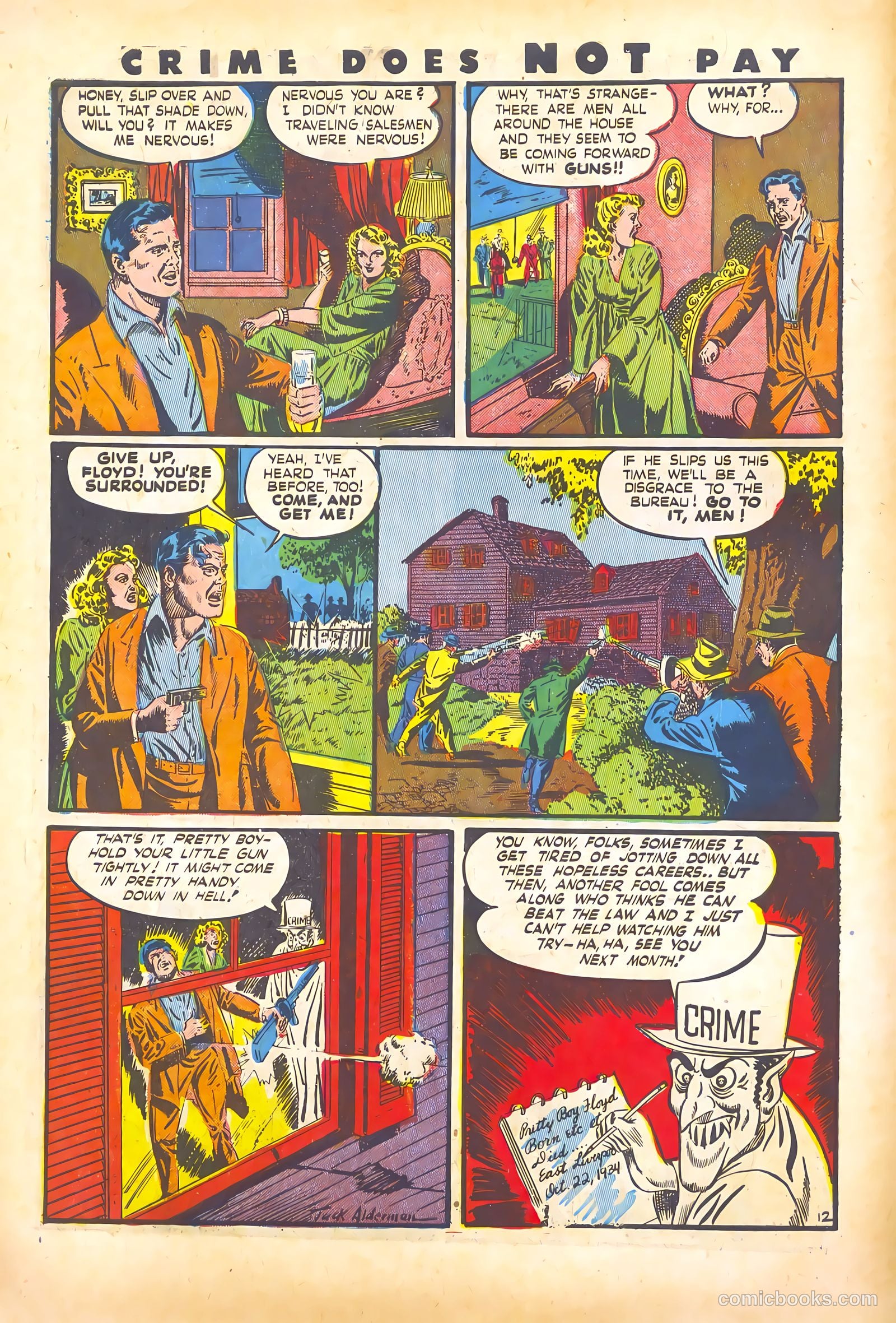 Crime Does Not Pay #27 — page 16 of 68