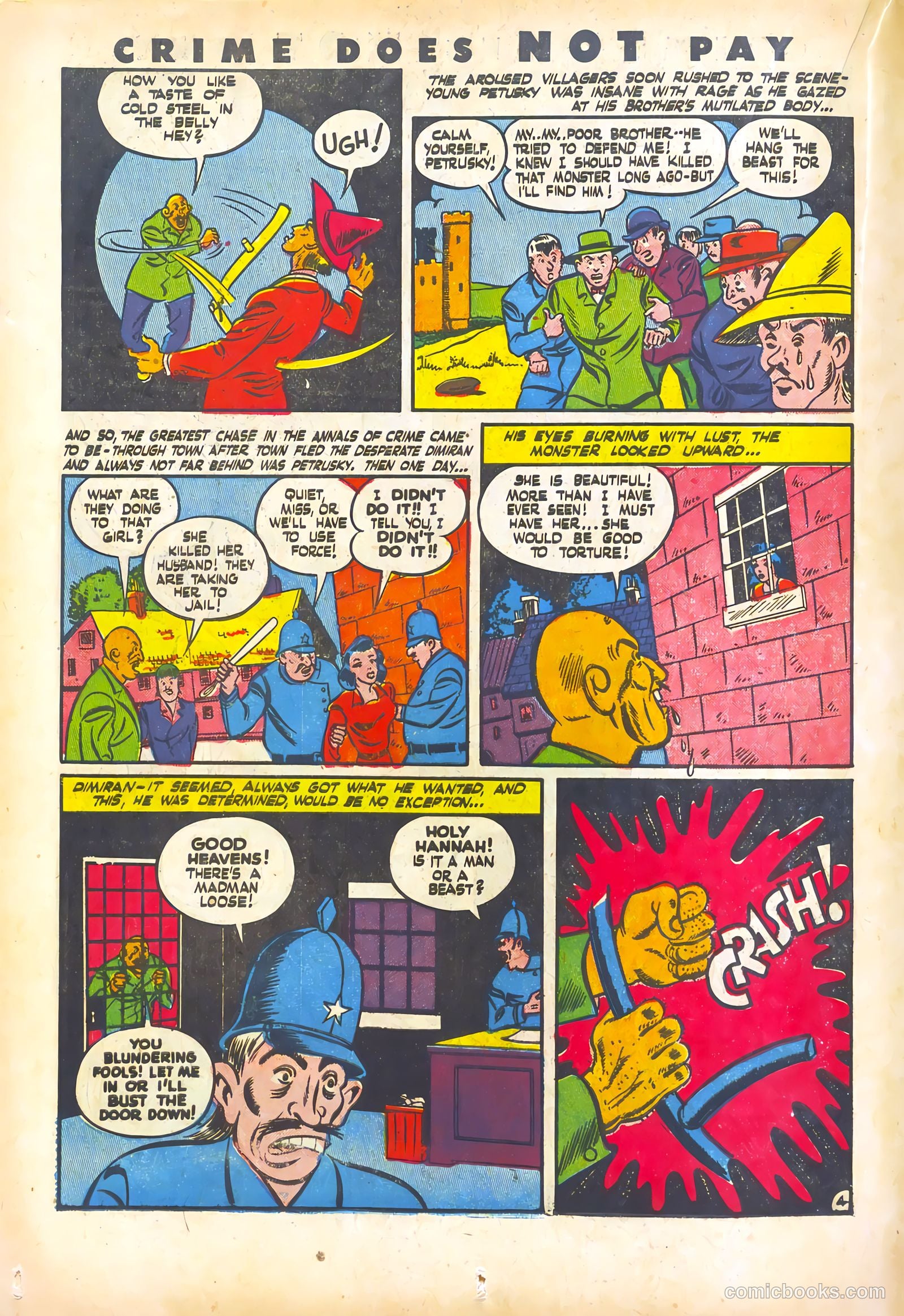 Crime Does Not Pay #27 — page 34 of 68