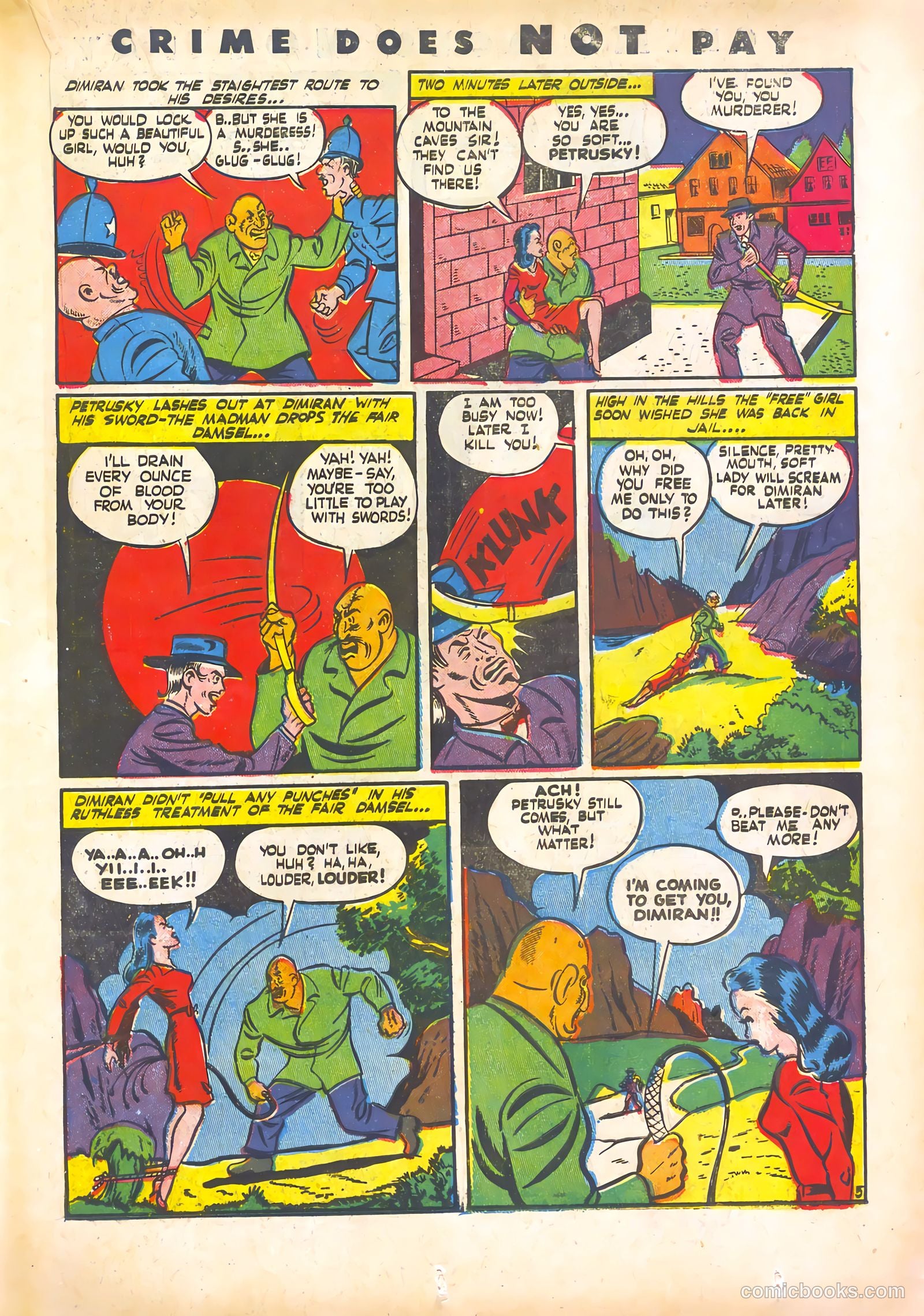 Crime Does Not Pay #27 — page 35 of 68