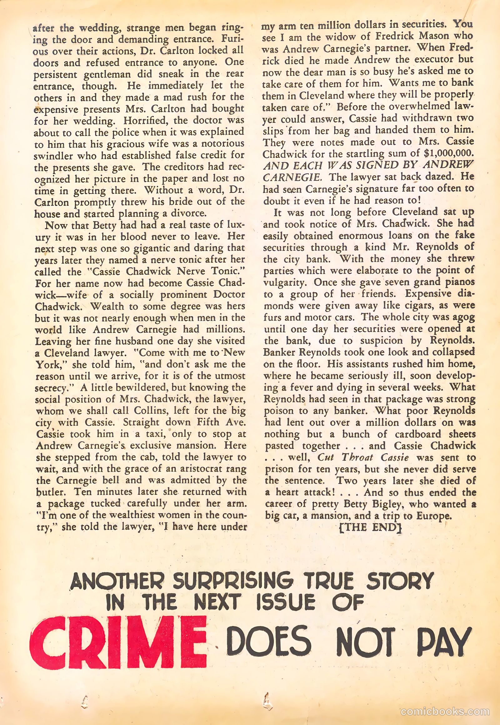 Crime Does Not Pay #27 — page 38 of 68