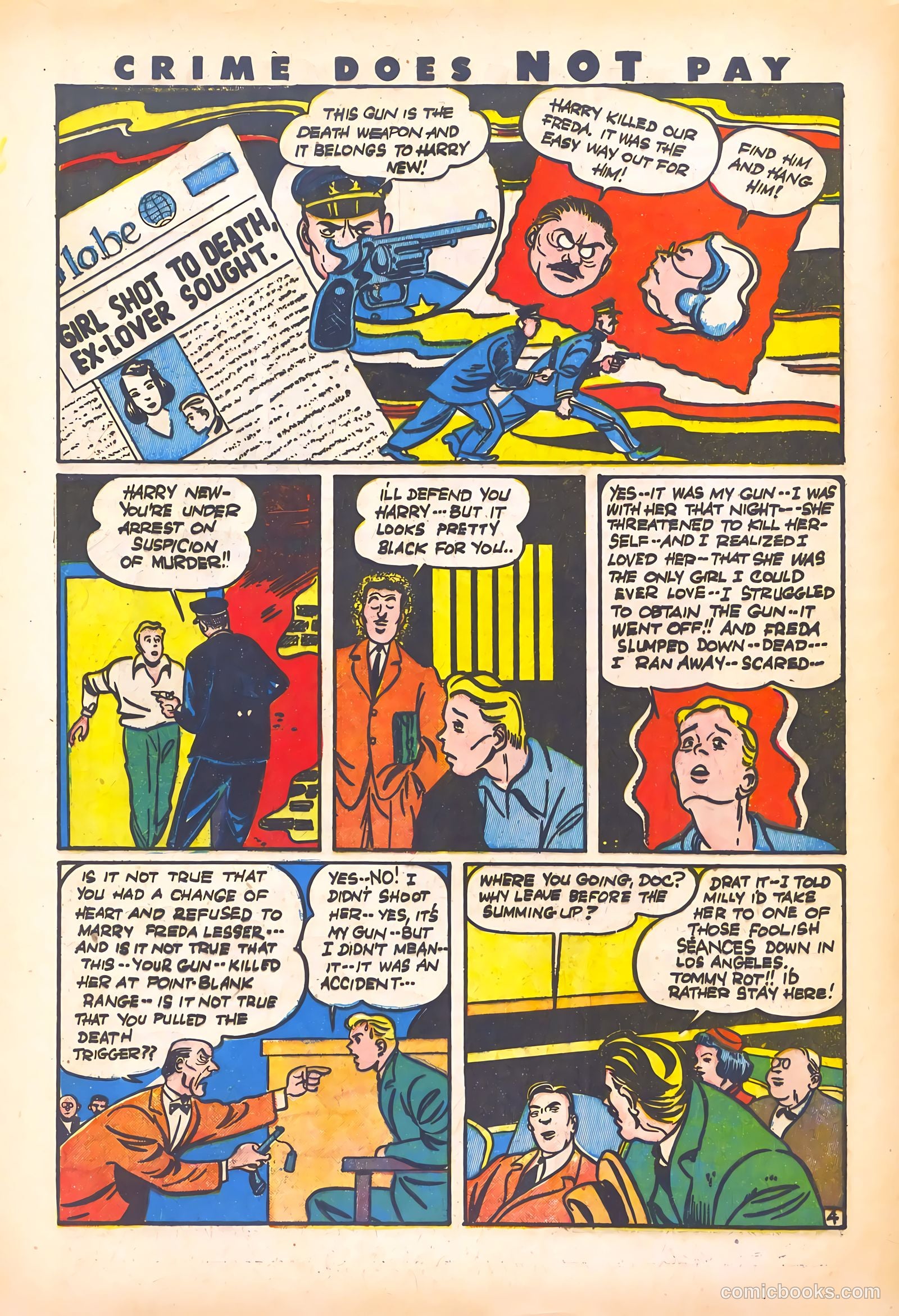 Crime Does Not Pay #27 — page 60 of 68