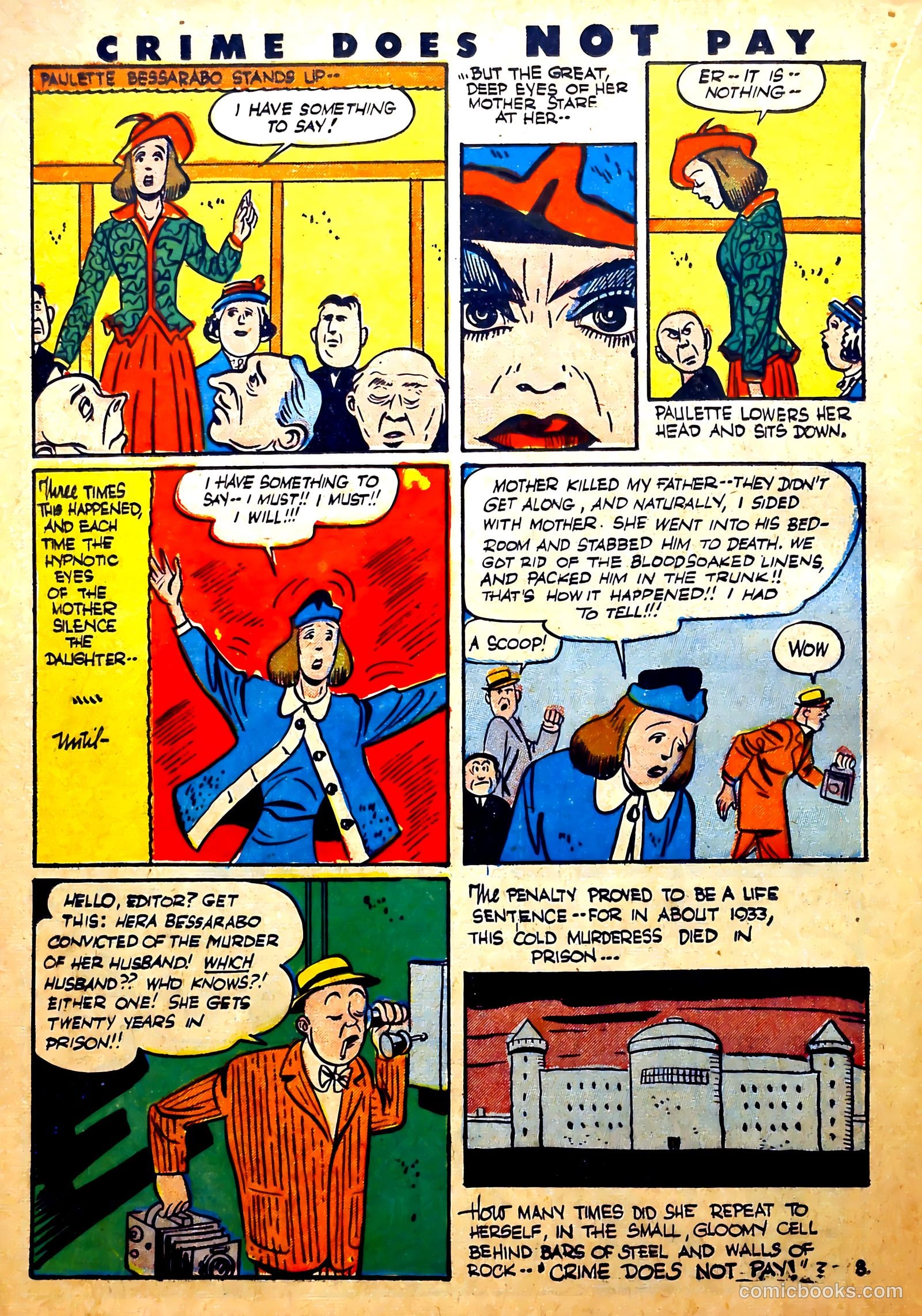 Crime Does Not Pay #28 — page 32 of 60