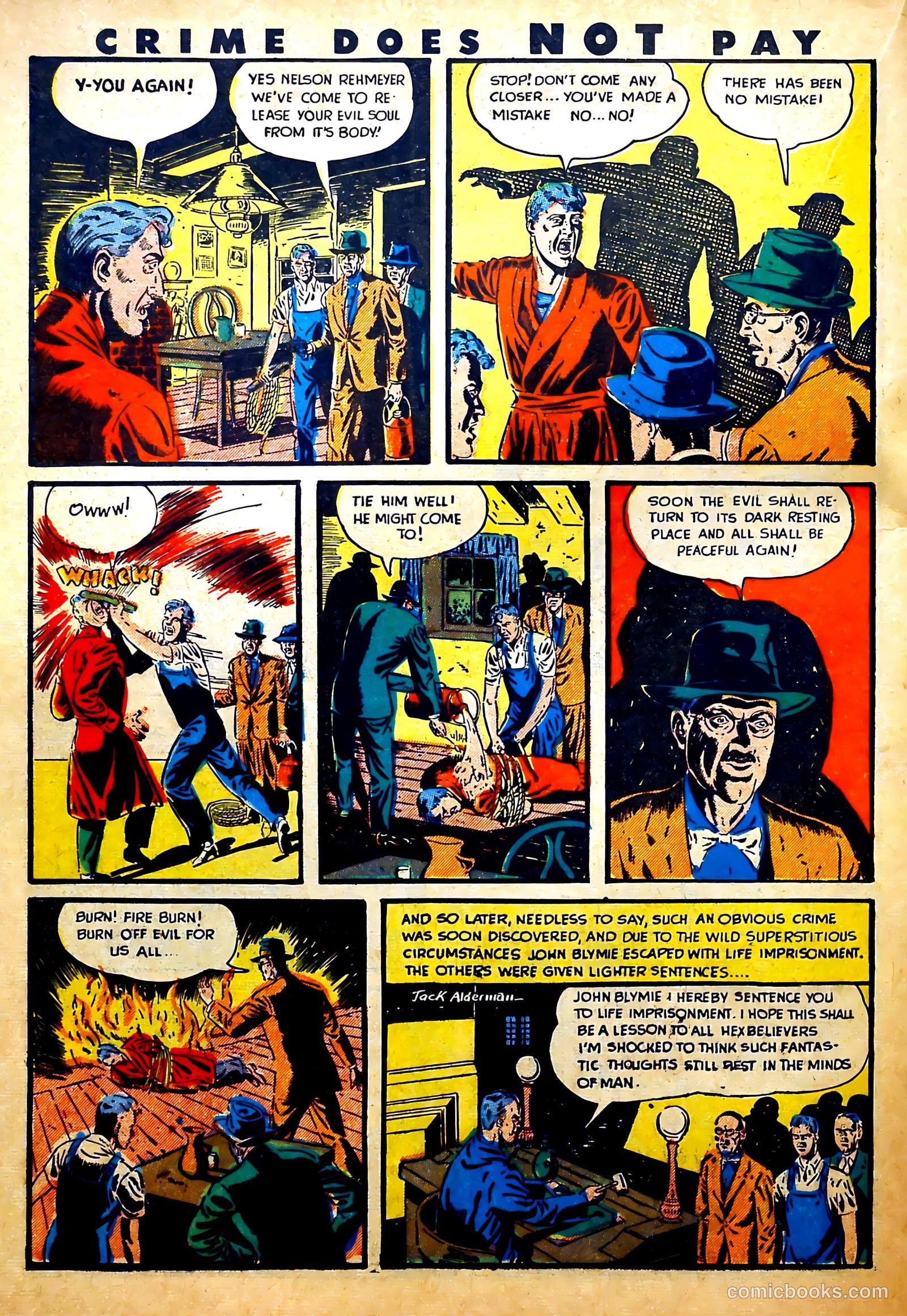 Crime Does Not Pay #28 — page 40 of 60