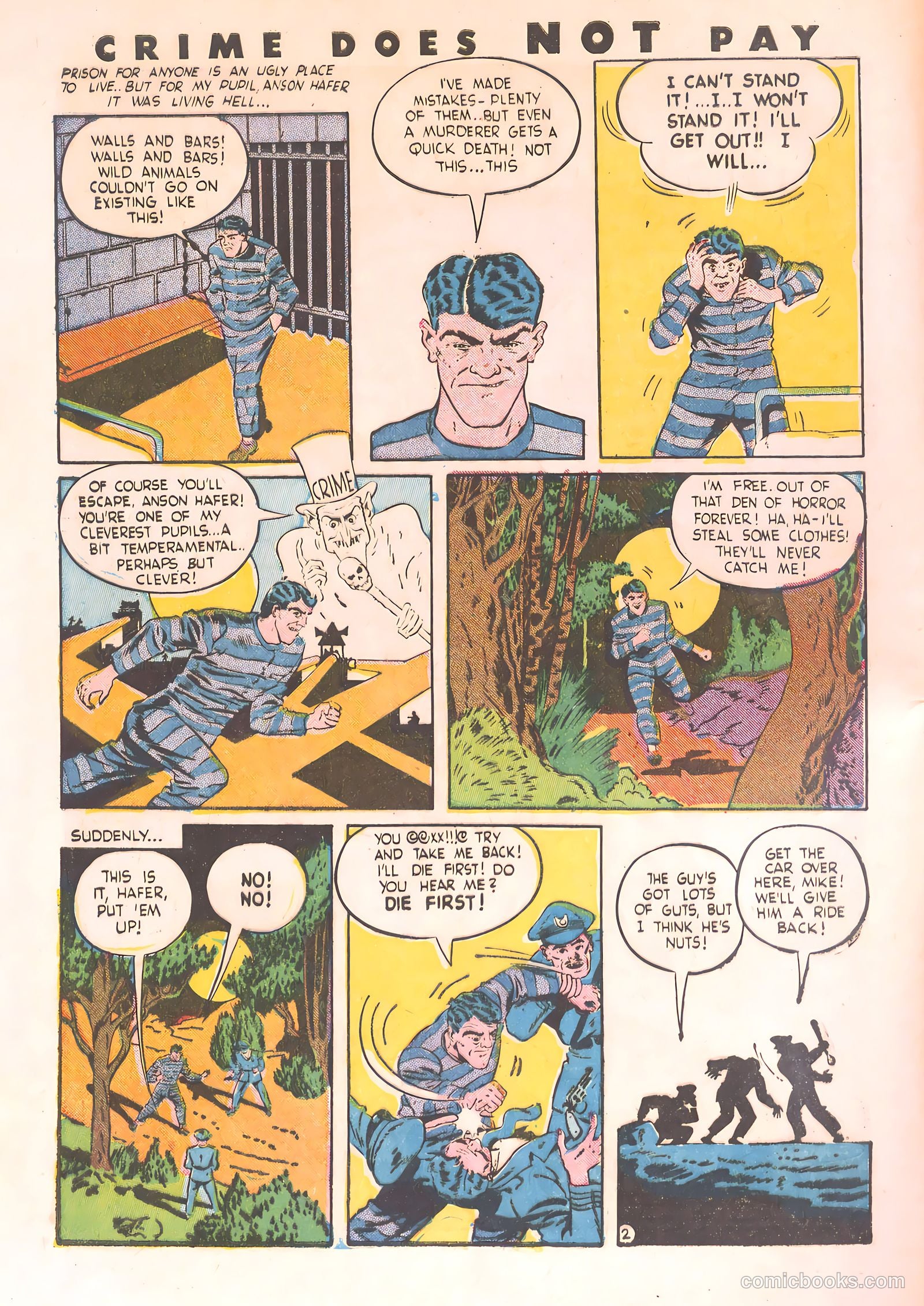 Crime Does Not Pay #29 — page 6 of 60