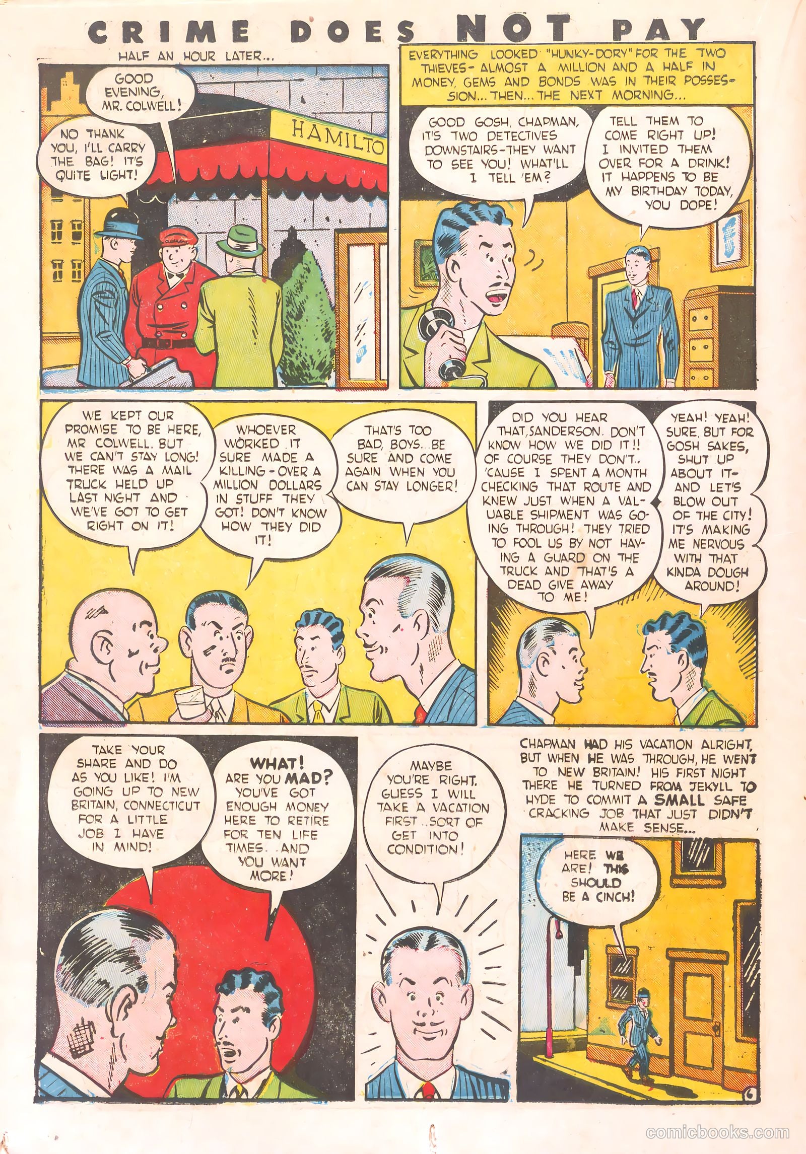 Crime Does Not Pay #29 — page 32 of 60