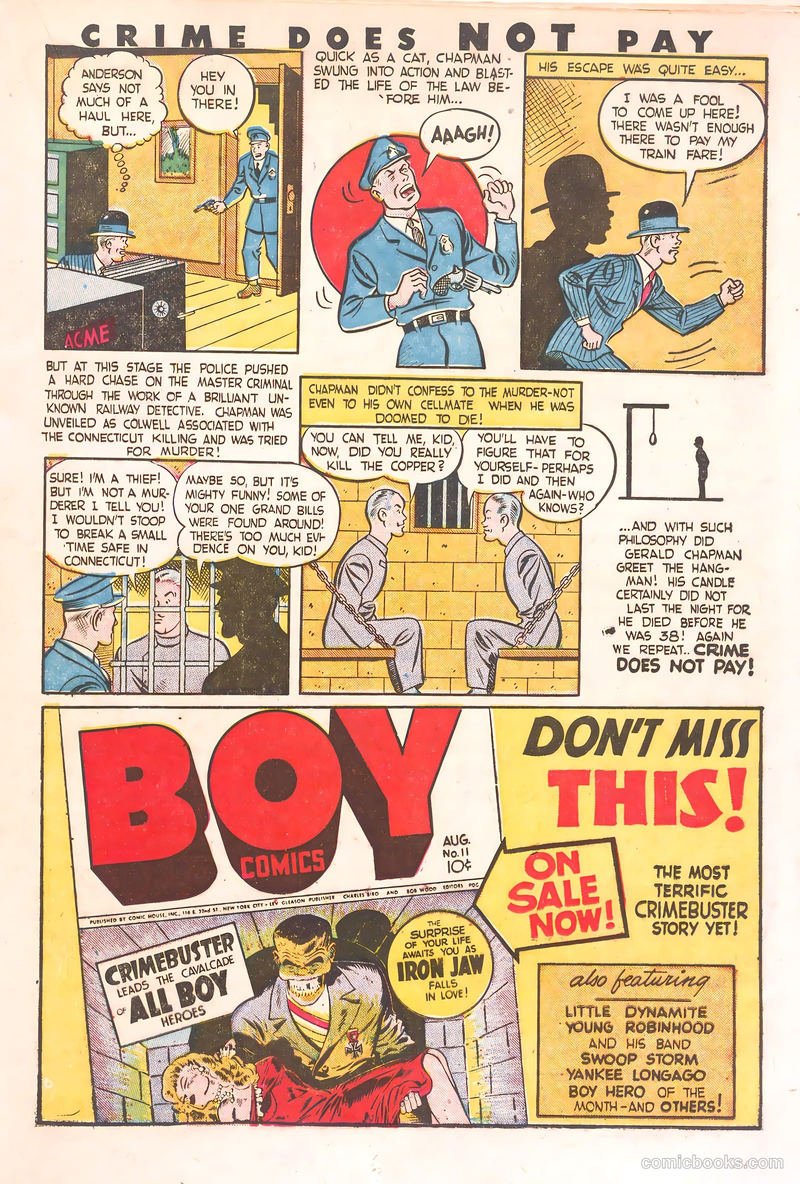 Crime Does Not Pay #29 — page 33 of 60
