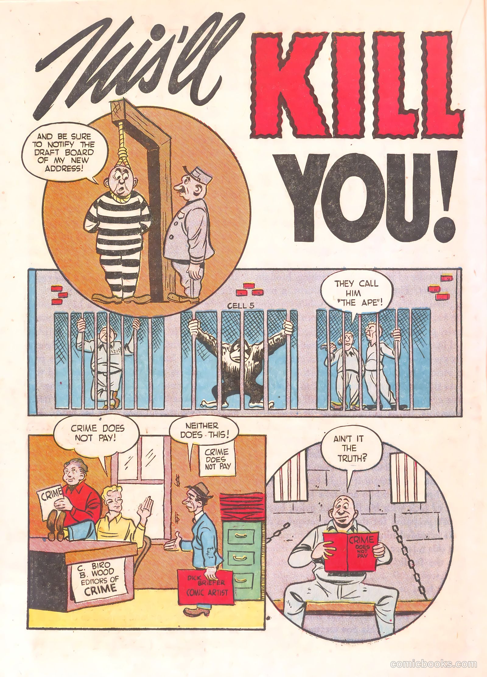 Crime Does Not Pay #29 — page 36 of 60
