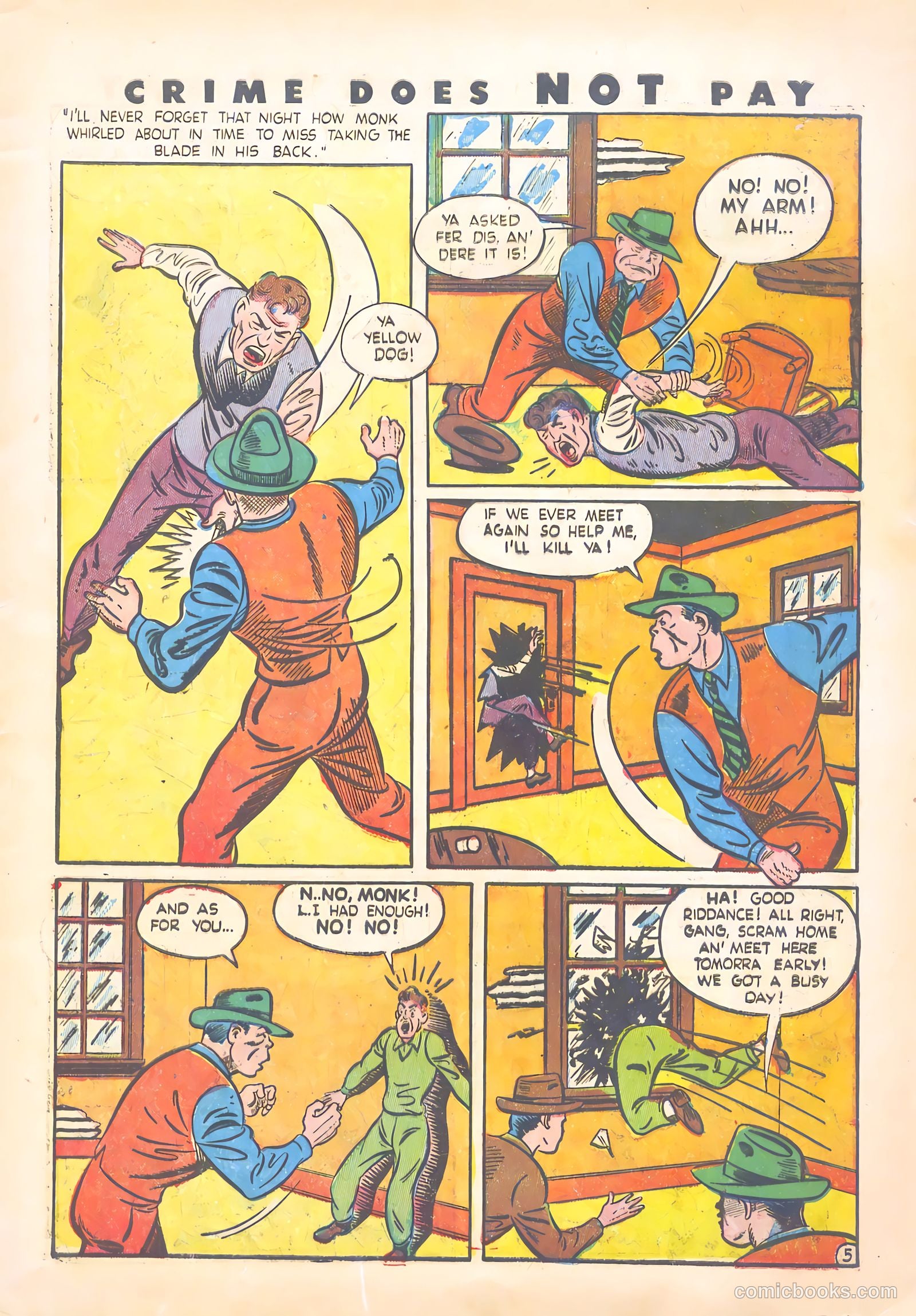 Crime Does Not Pay #30 — page 9 of 60