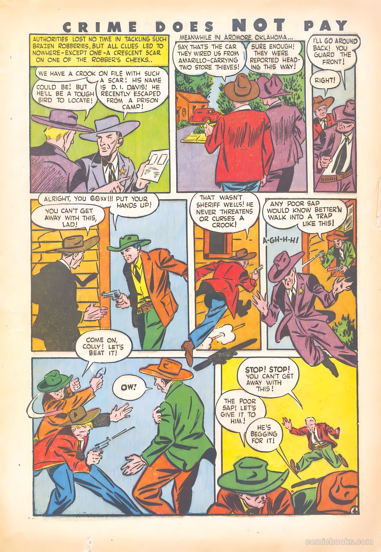 Crime Does Not Pay #30 — page 23 of 60