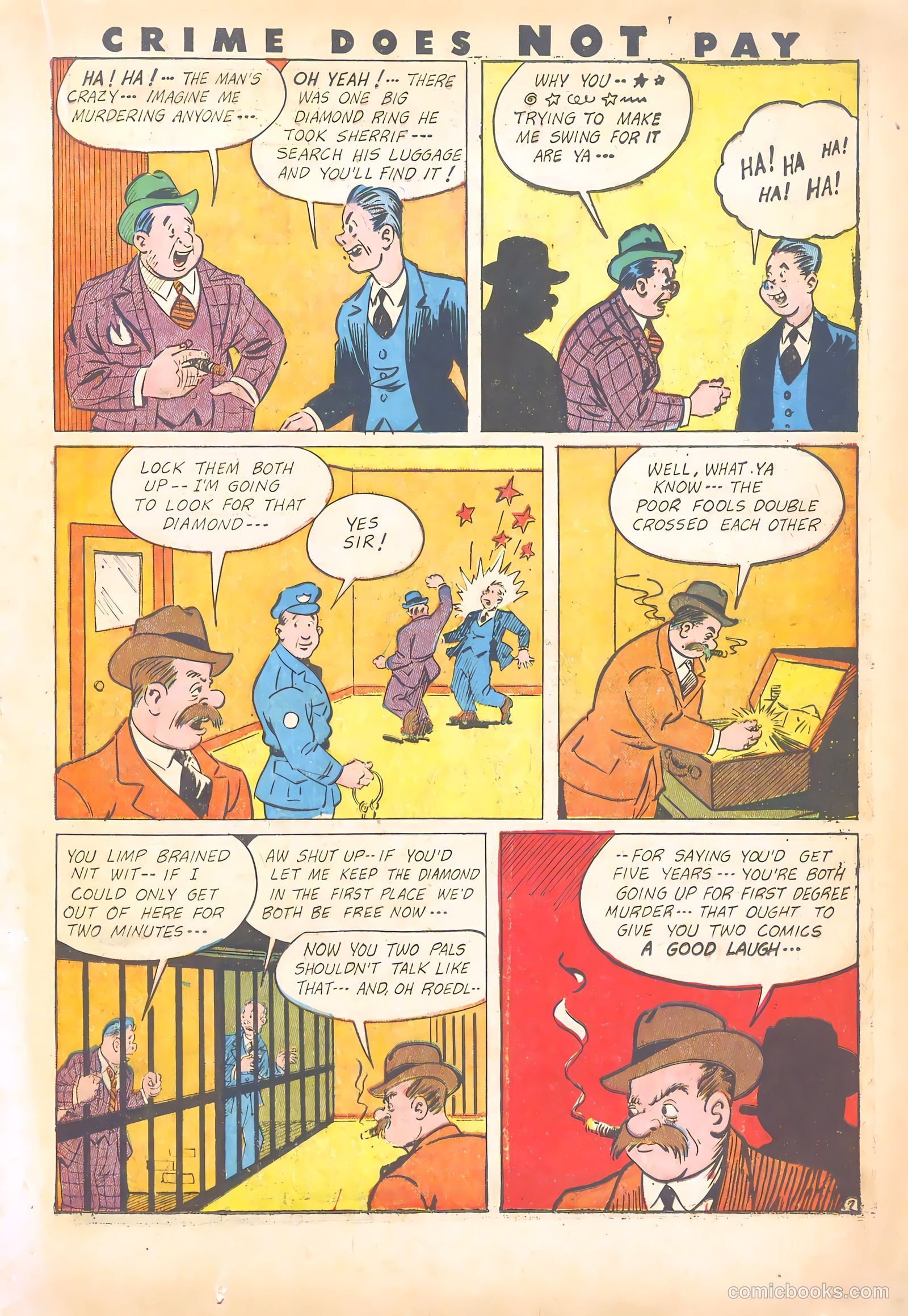 Crime Does Not Pay #30 — page 33 of 60